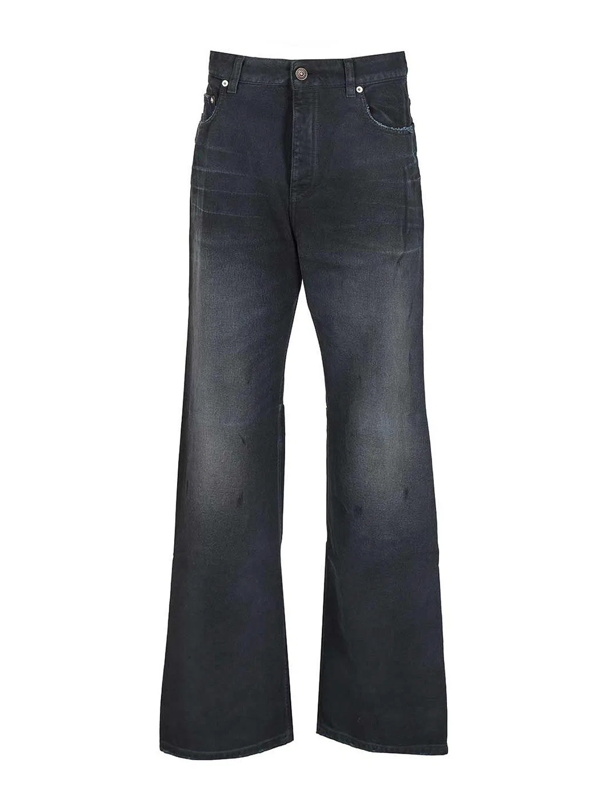Balenciaga Regular Faded Jeans