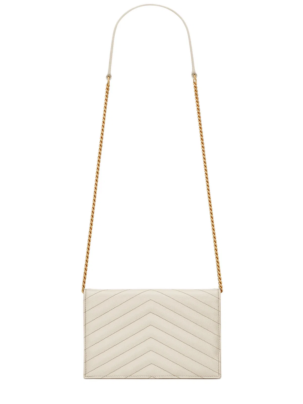 Saint Laurent Cassandre Envelope Chain Wallet