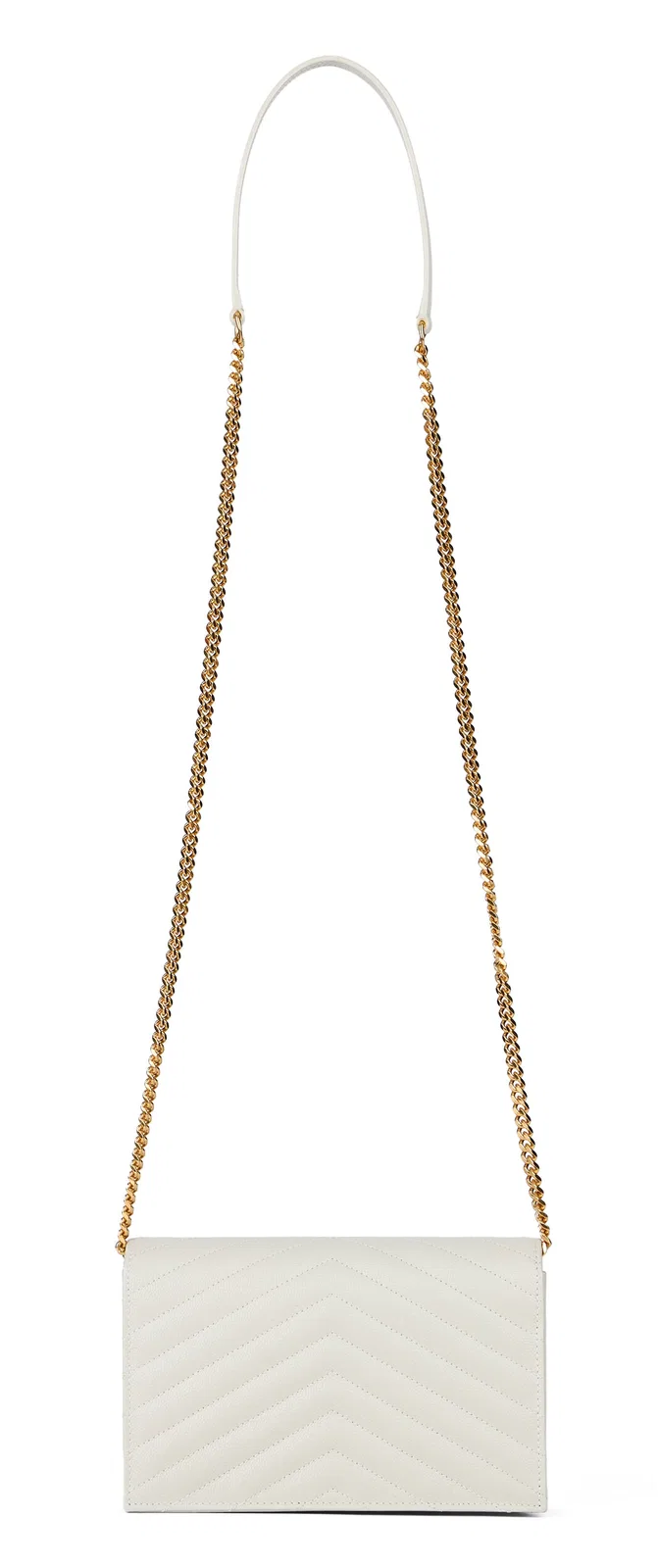 Saint Laurent Cassandre Envelope Chain Wallet