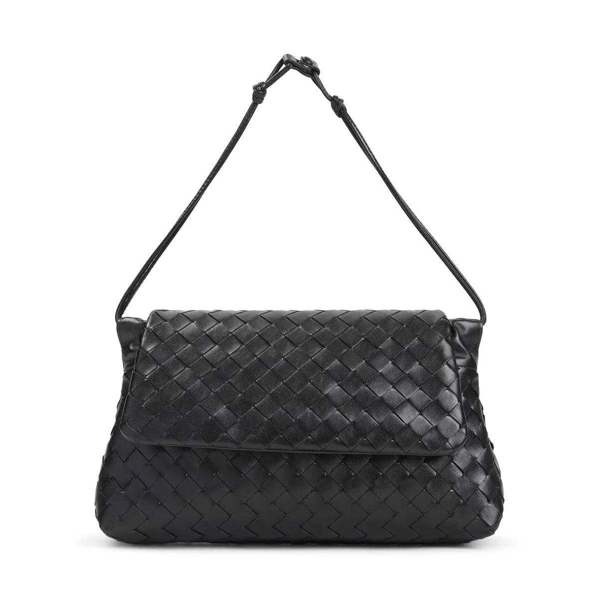 Bottega Veneta Black Mini Giorno Clutch