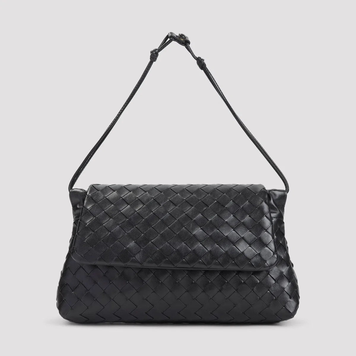 Bottega Veneta Black Mini Giorno Clutch