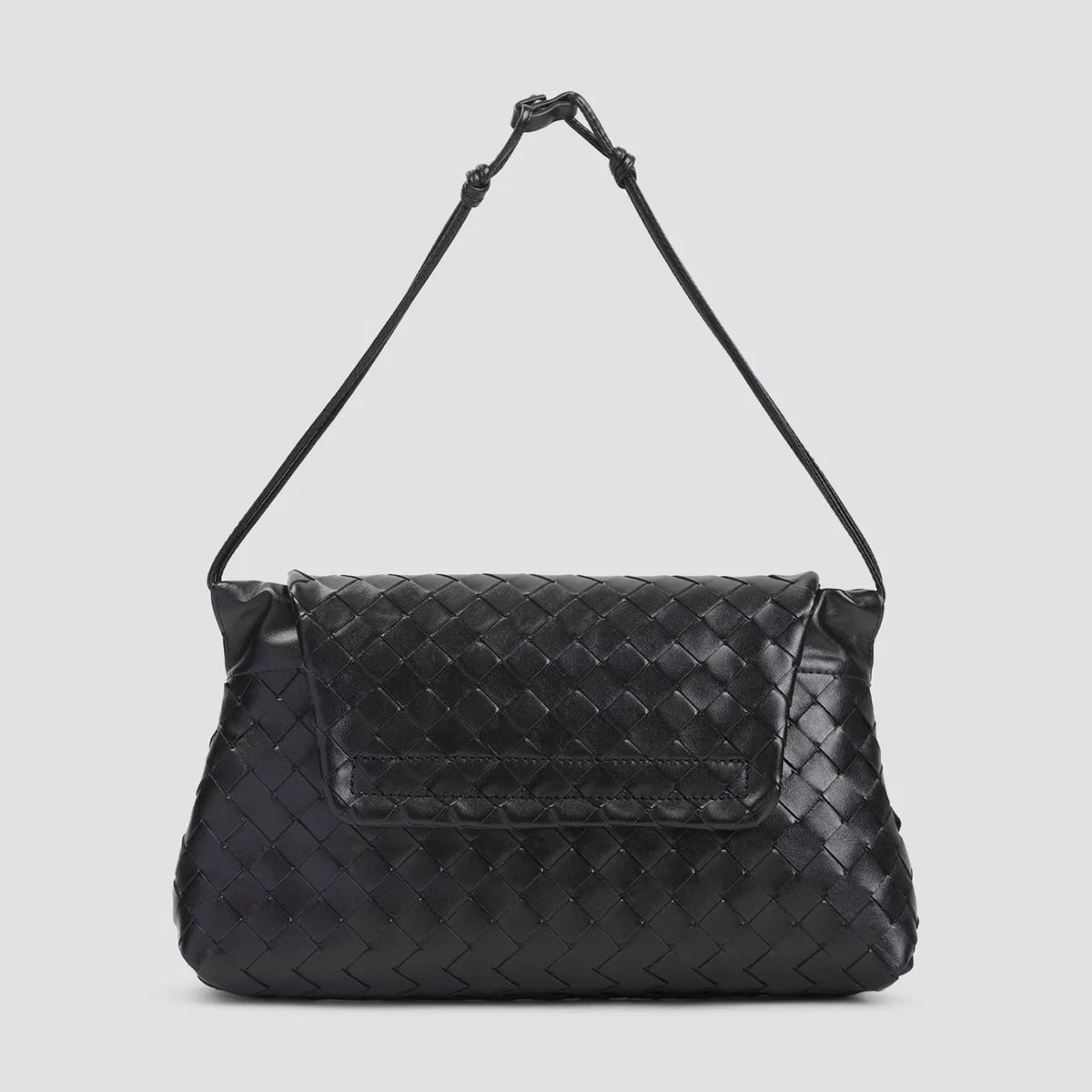 Bottega Veneta Black Mini Giorno Clutch