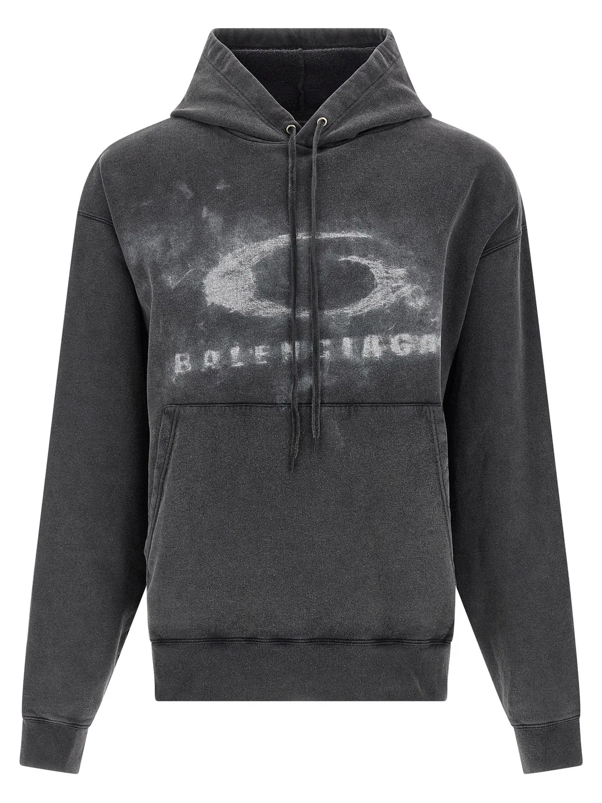 Balenciaga 'Washed Crayon Loop' Hoodie