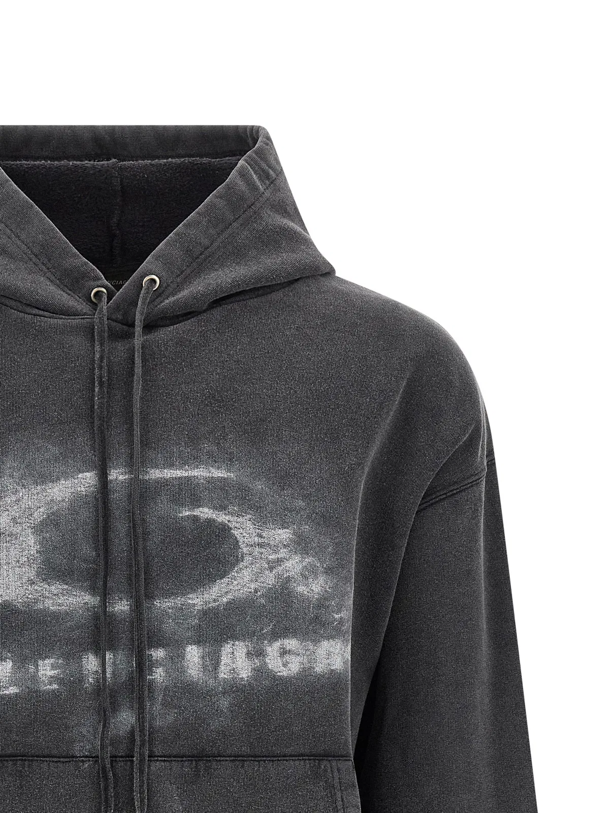 Balenciaga 'Washed Crayon Loop' Hoodie