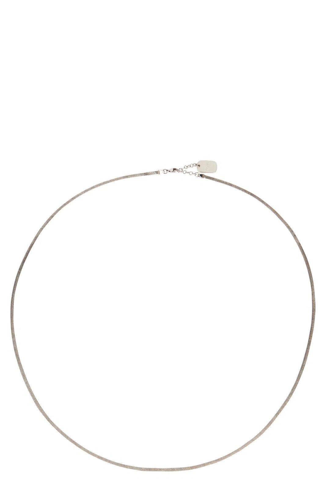 Saint Laurent Short Chain In Fishbone Link
