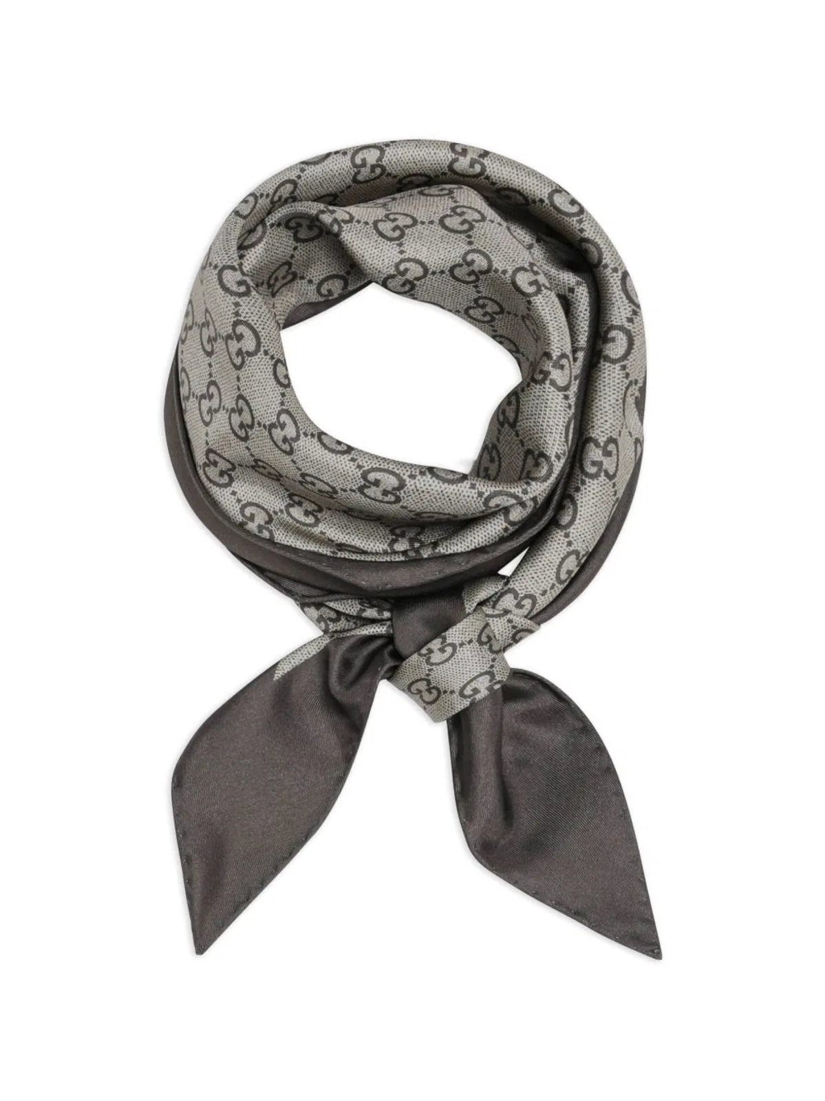 Gucci Grey Silk Accessories