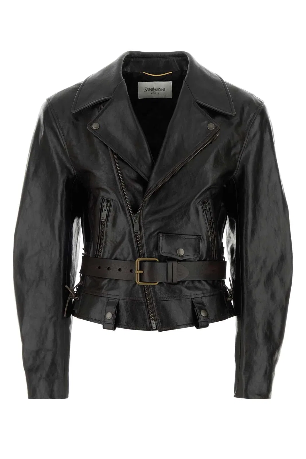 Saint Laurent Black Leather Jacket