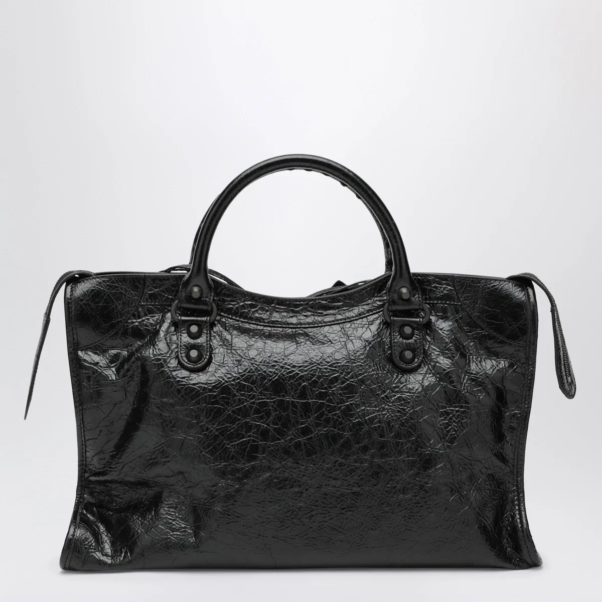 Balenciaga Medium Le City Lambskin Tote Bag