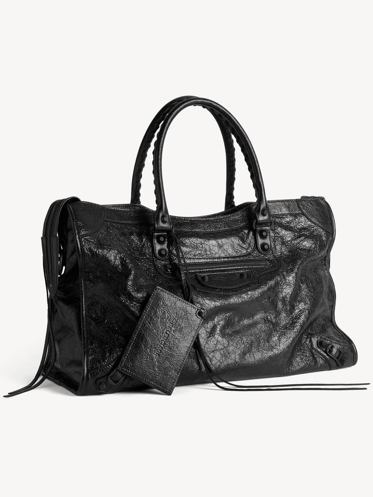 Balenciaga Bags In Black Leather.