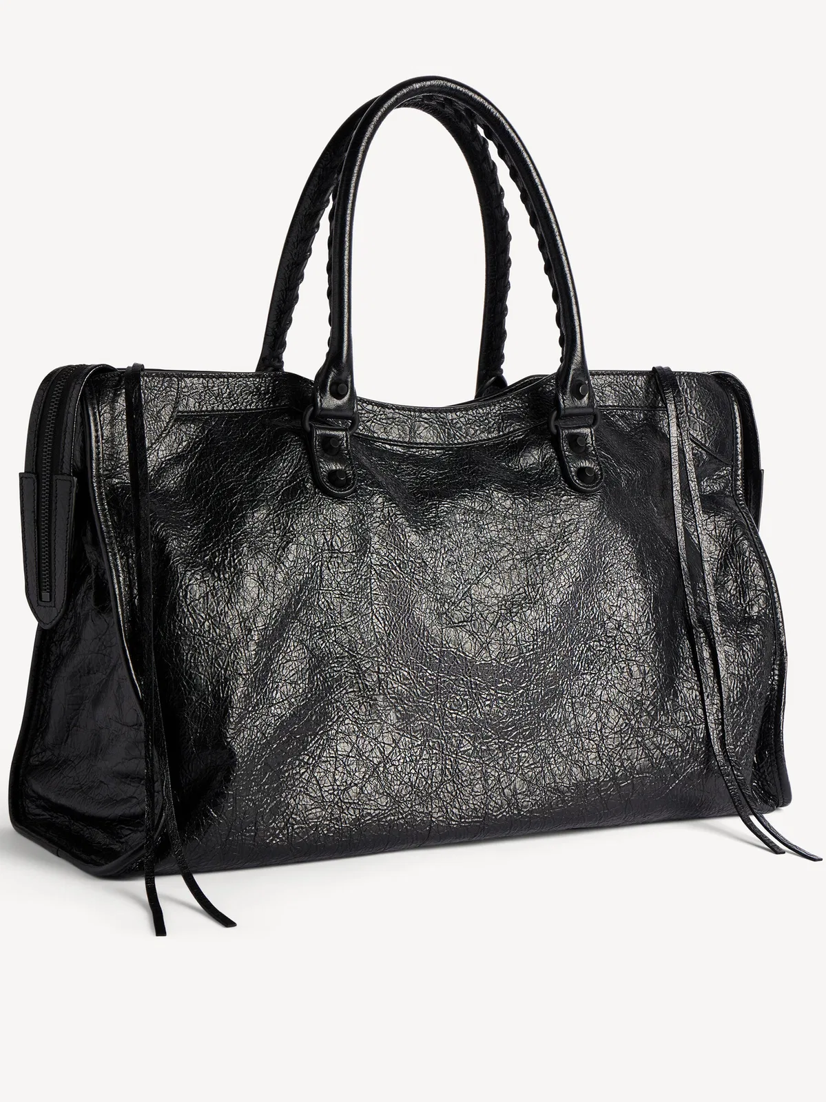 Balenciaga Bags In Black Leather.