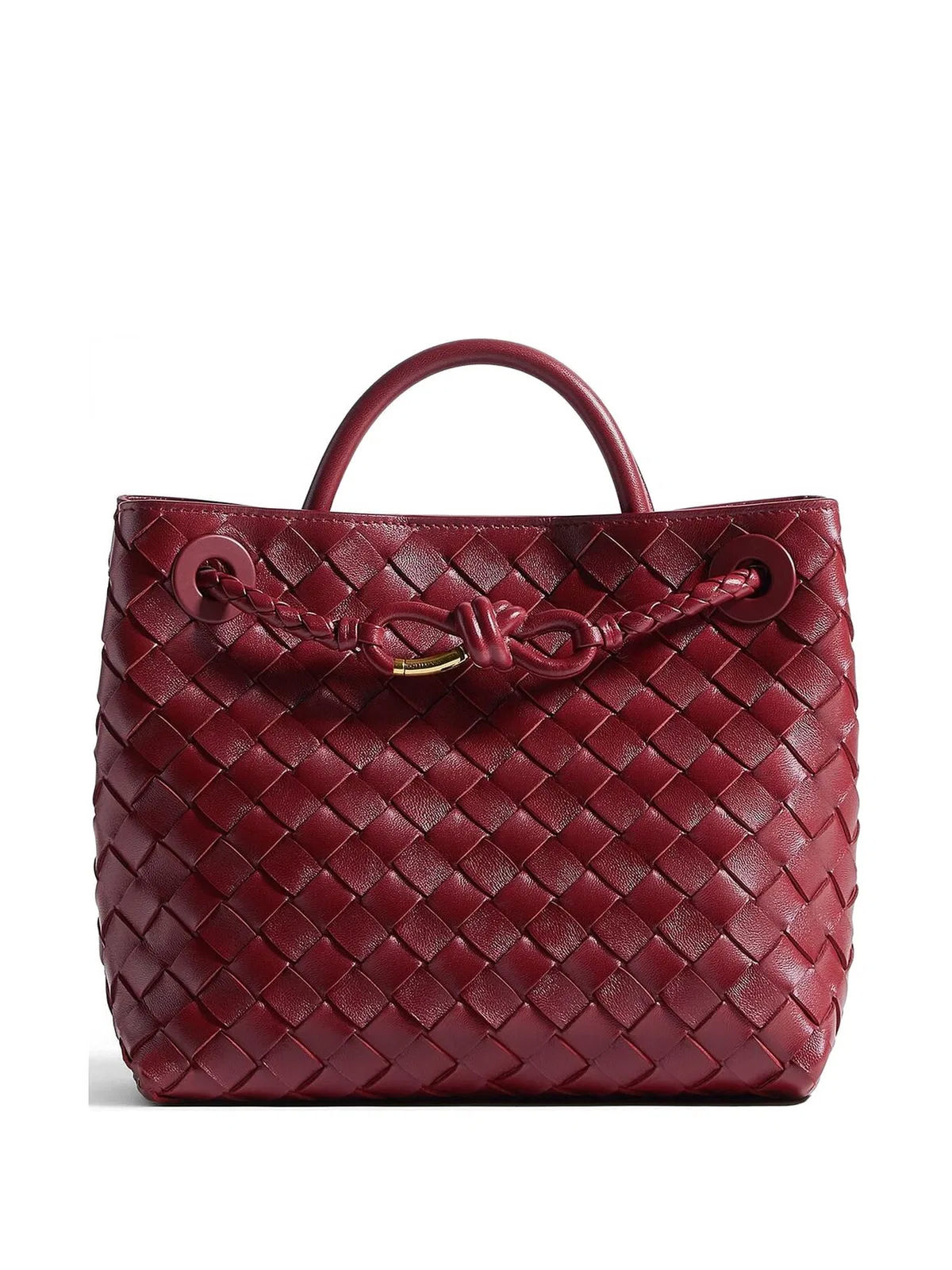 Bottega Veneta Small Andiamo Leather Tote Bag