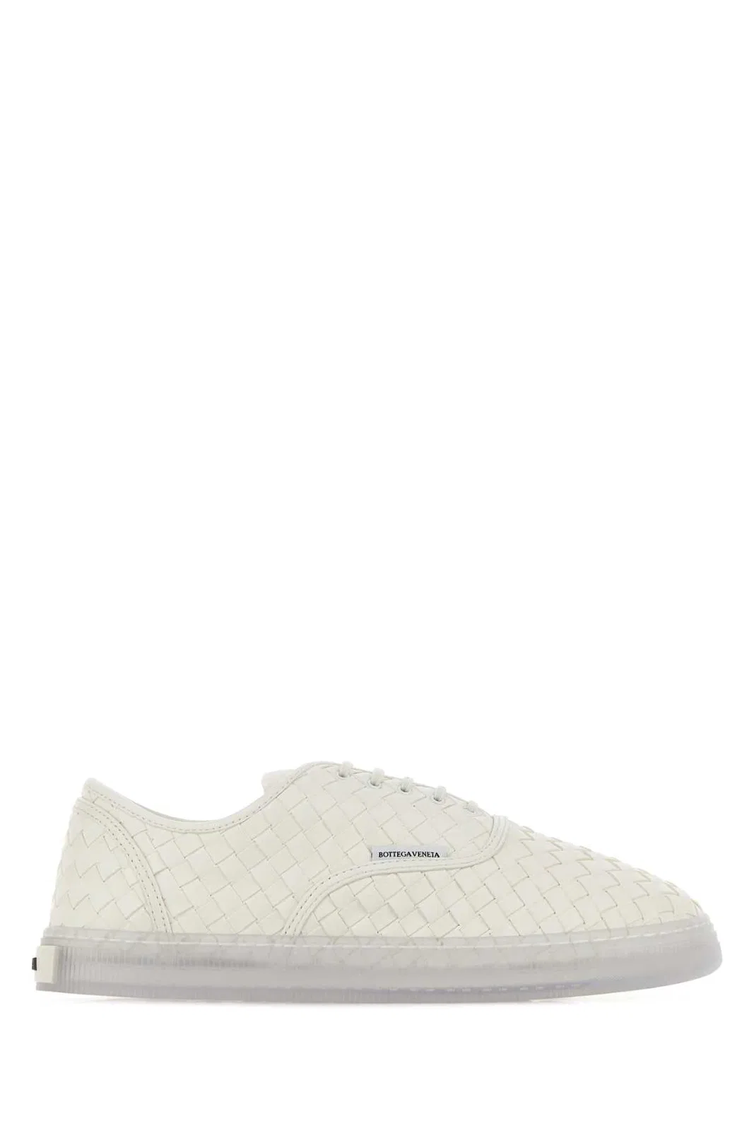 Bottega Veneta White Serena Leather Sneakers