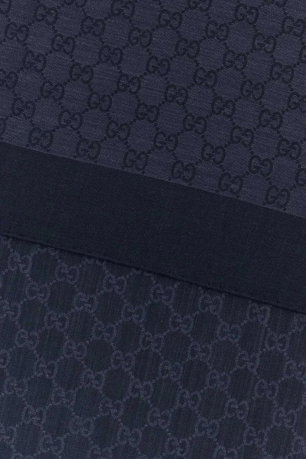 Gucci Embroidered Wool Blend Foulard