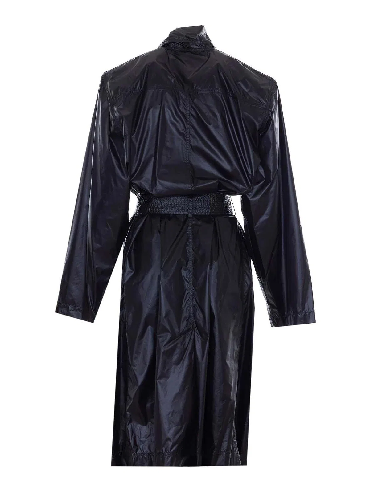 Saint Laurent Black Lavalliere Trench