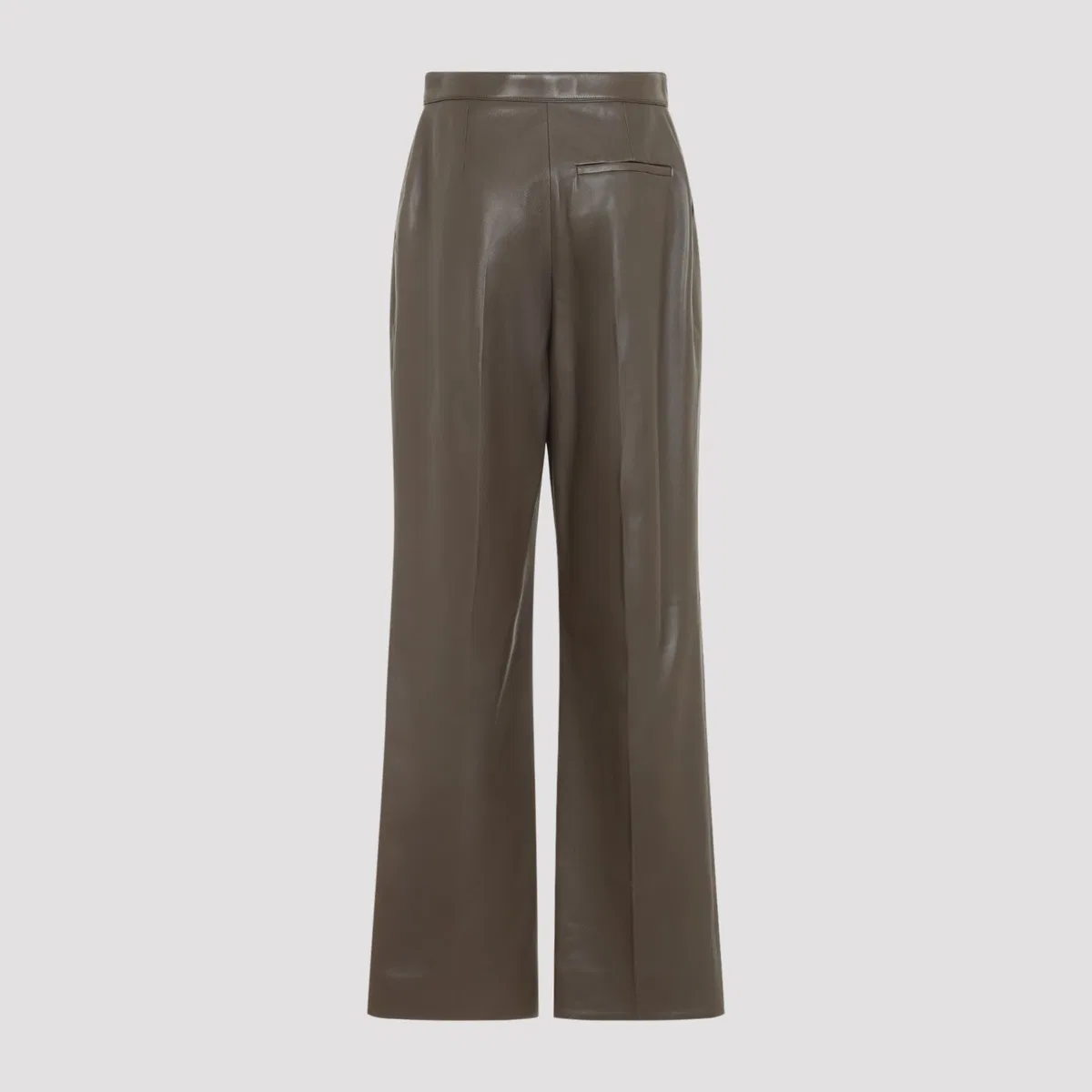 Bottega Veneta Wader Green Soft Leather Pants