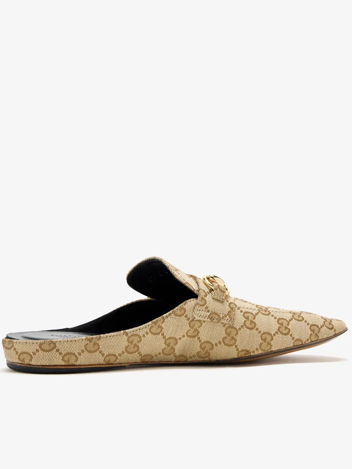 Gucci Nude Neutrals Leather Ragazzo Mules