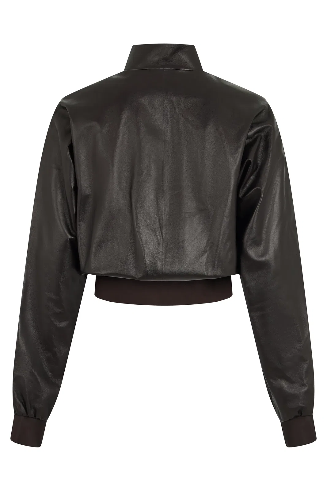 Gucci Zip-Up Leather Jacket