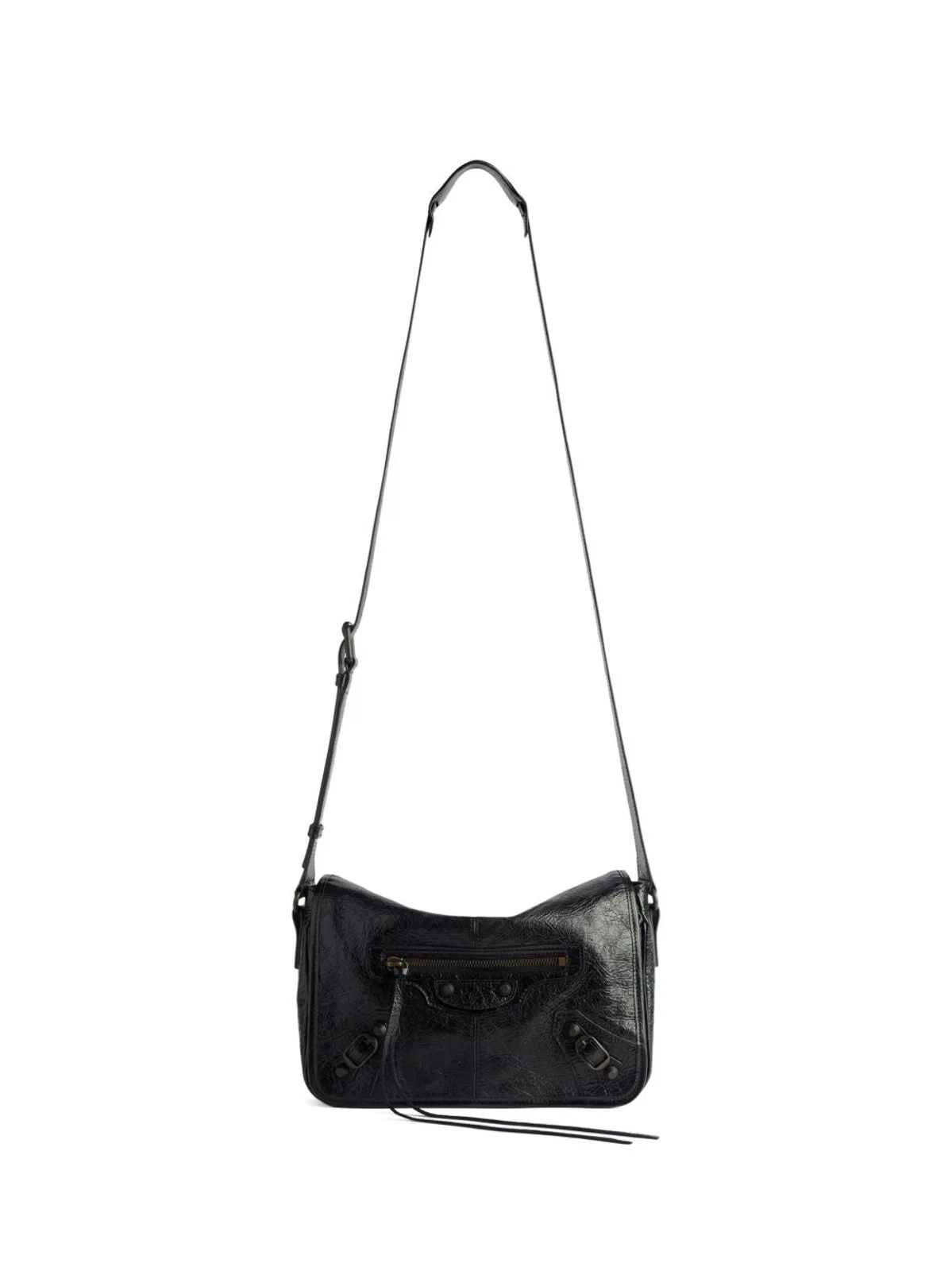 Balenciaga Black Lambskin Handbag