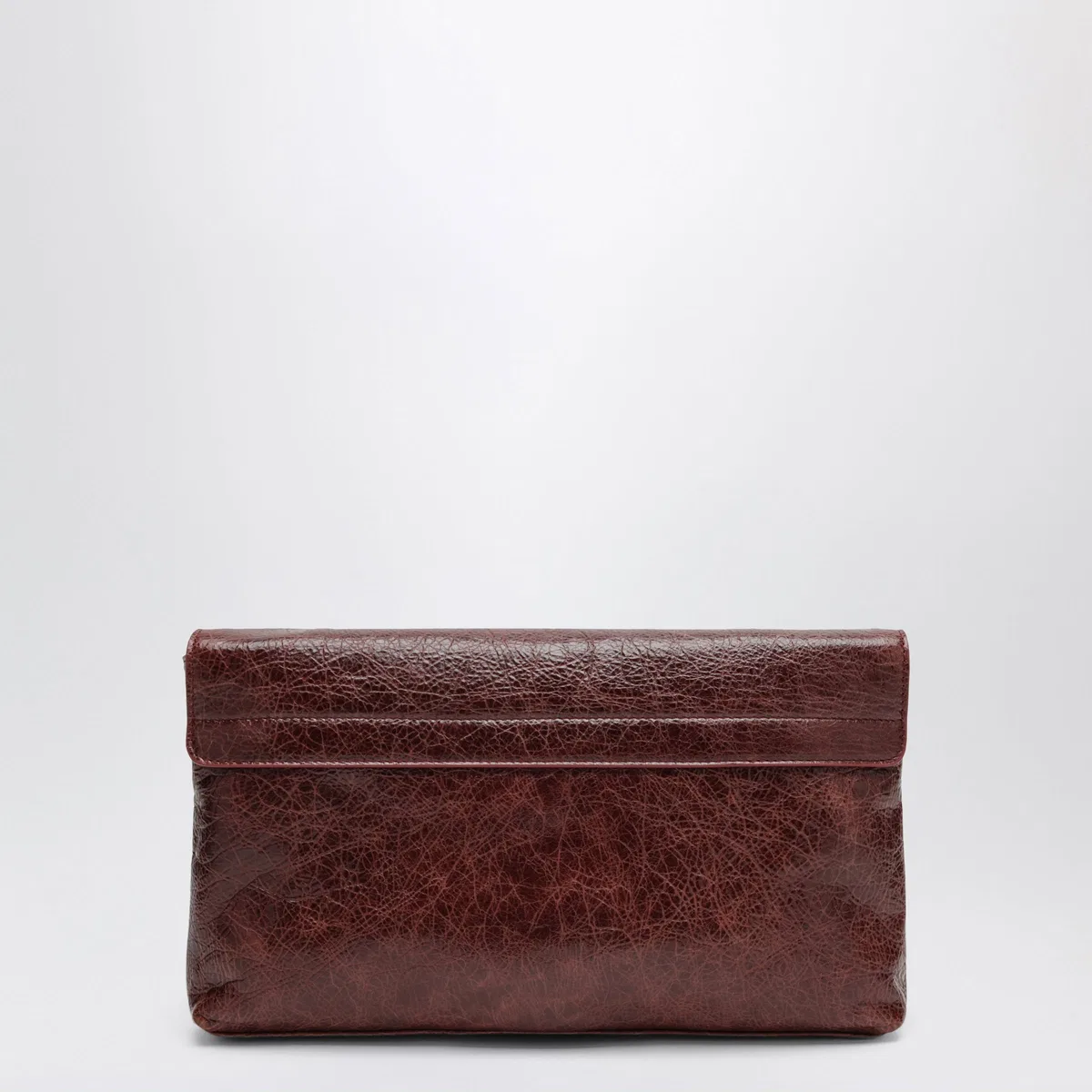 Balenciaga Le City Pouch In Merlot Leather