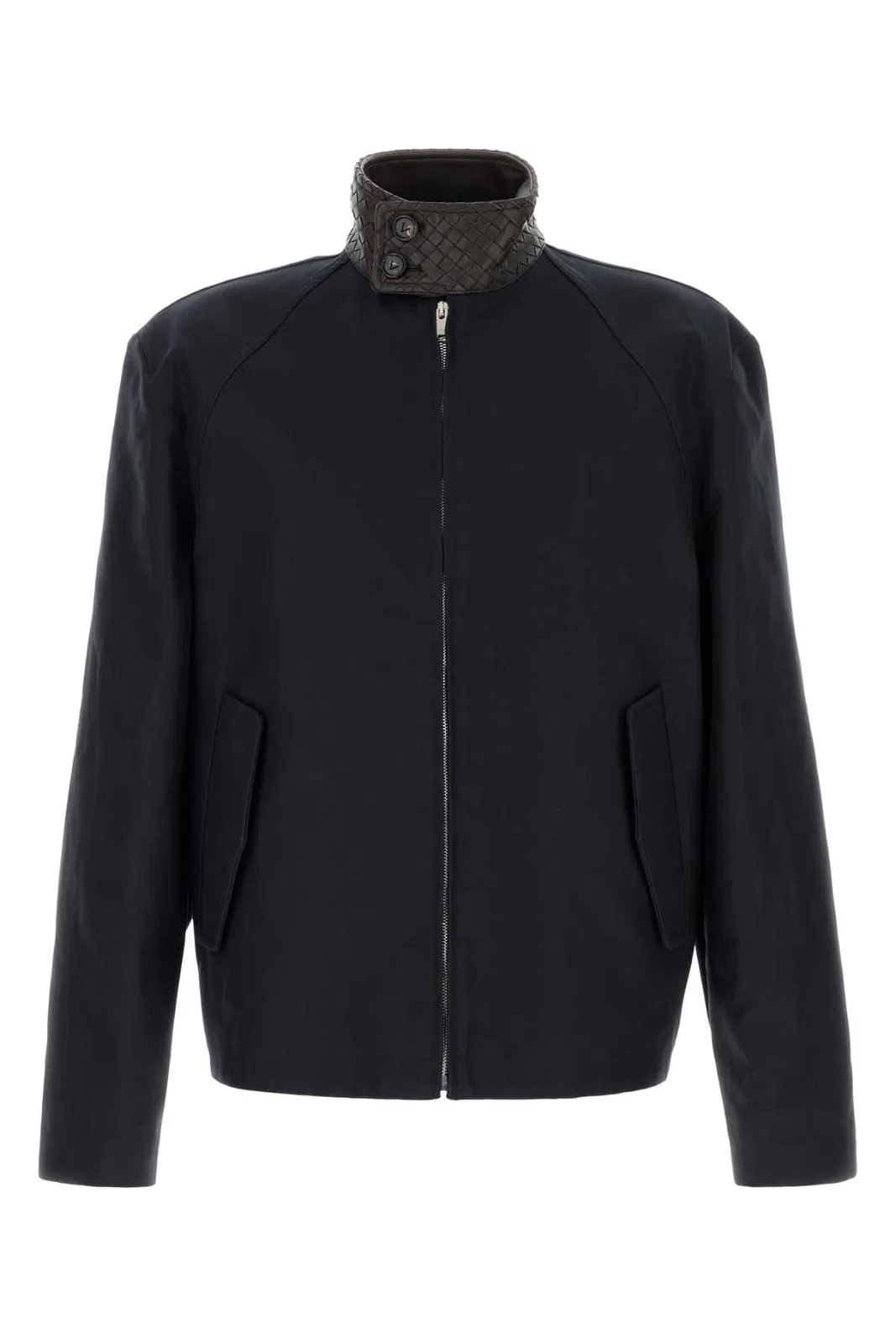 Bottega Veneta Midnight Blue Cotton Gabardine Jacket