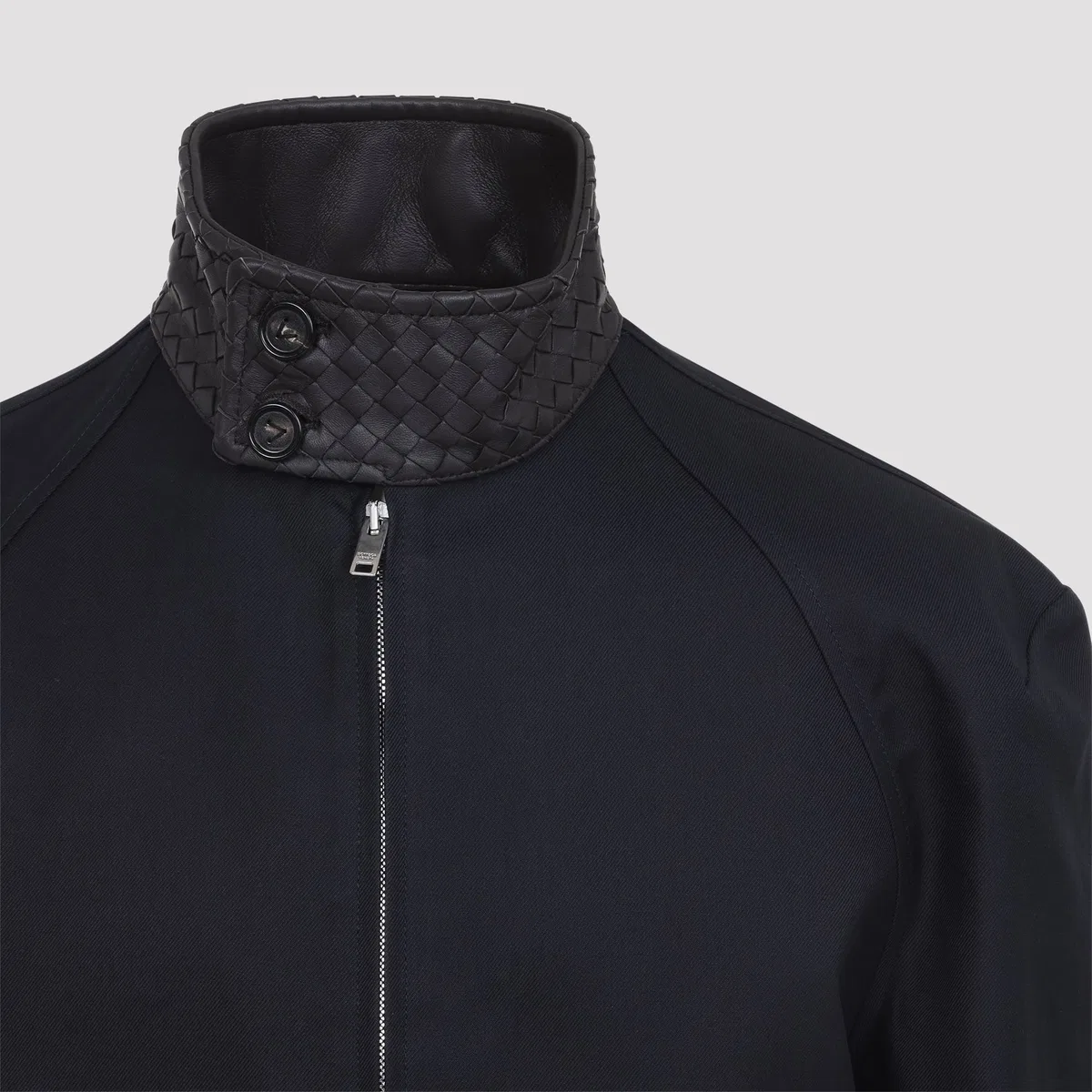 Bottega Veneta Midnight Blue Cotton Gabardine Jacket
