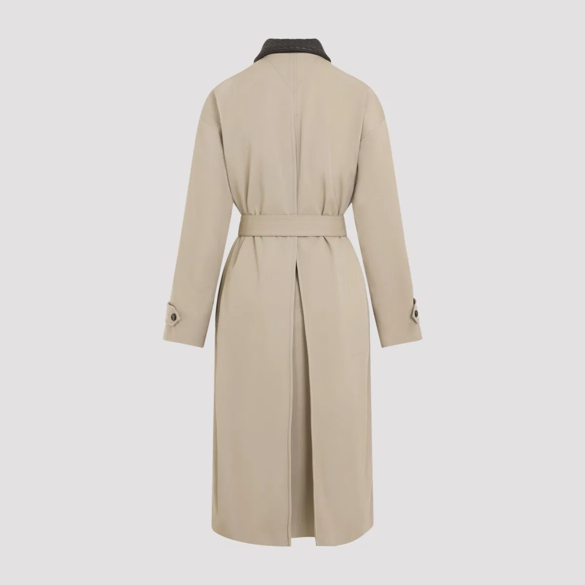 Bottega Veneta Beige Cotton Trench Coat