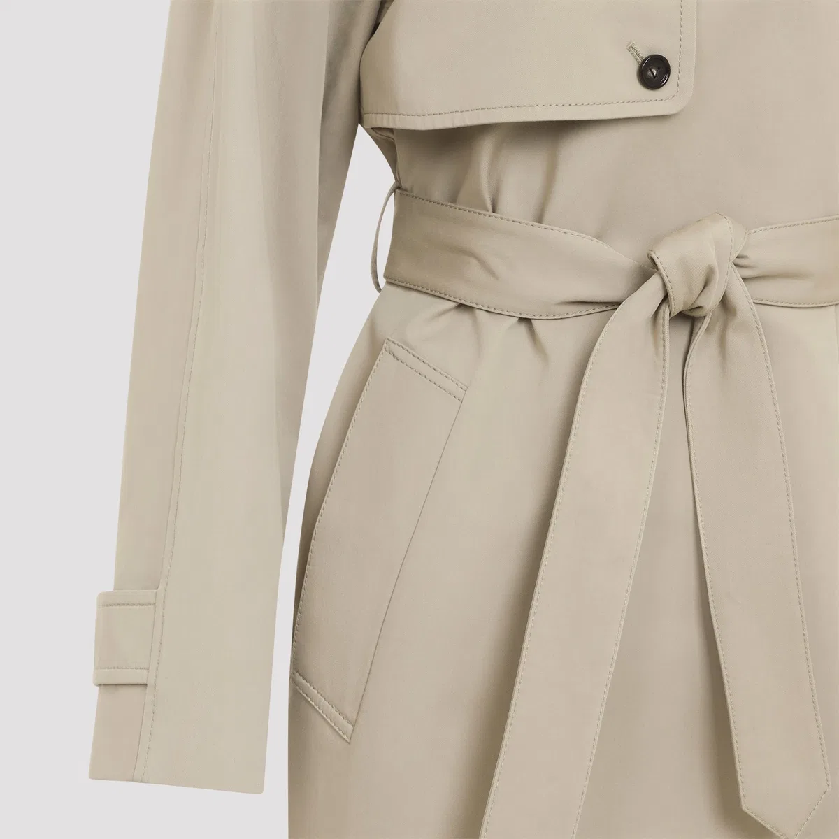 Bottega Veneta Sahara Belted Trench Coat