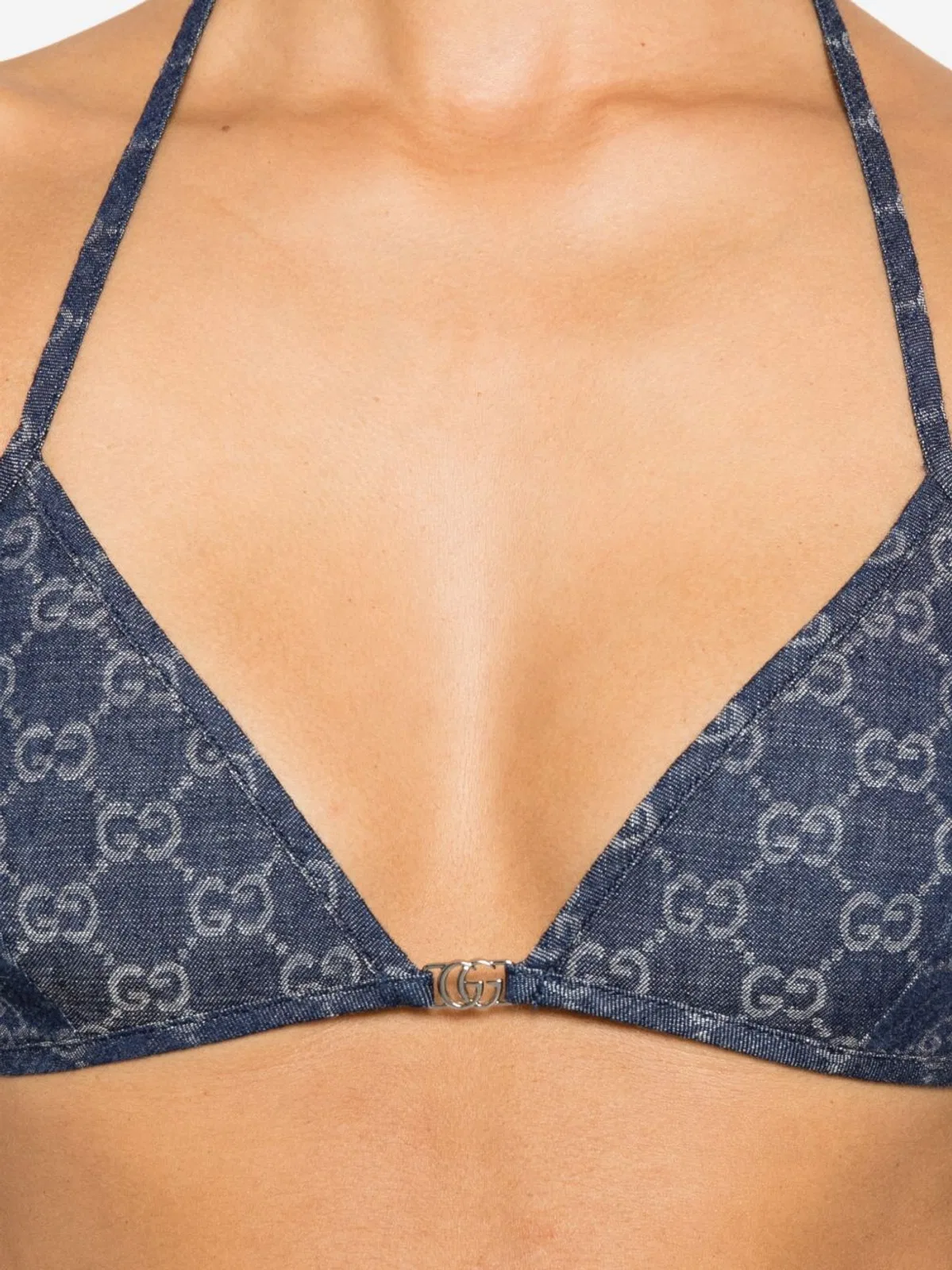 Gucci Navy Cotton Top