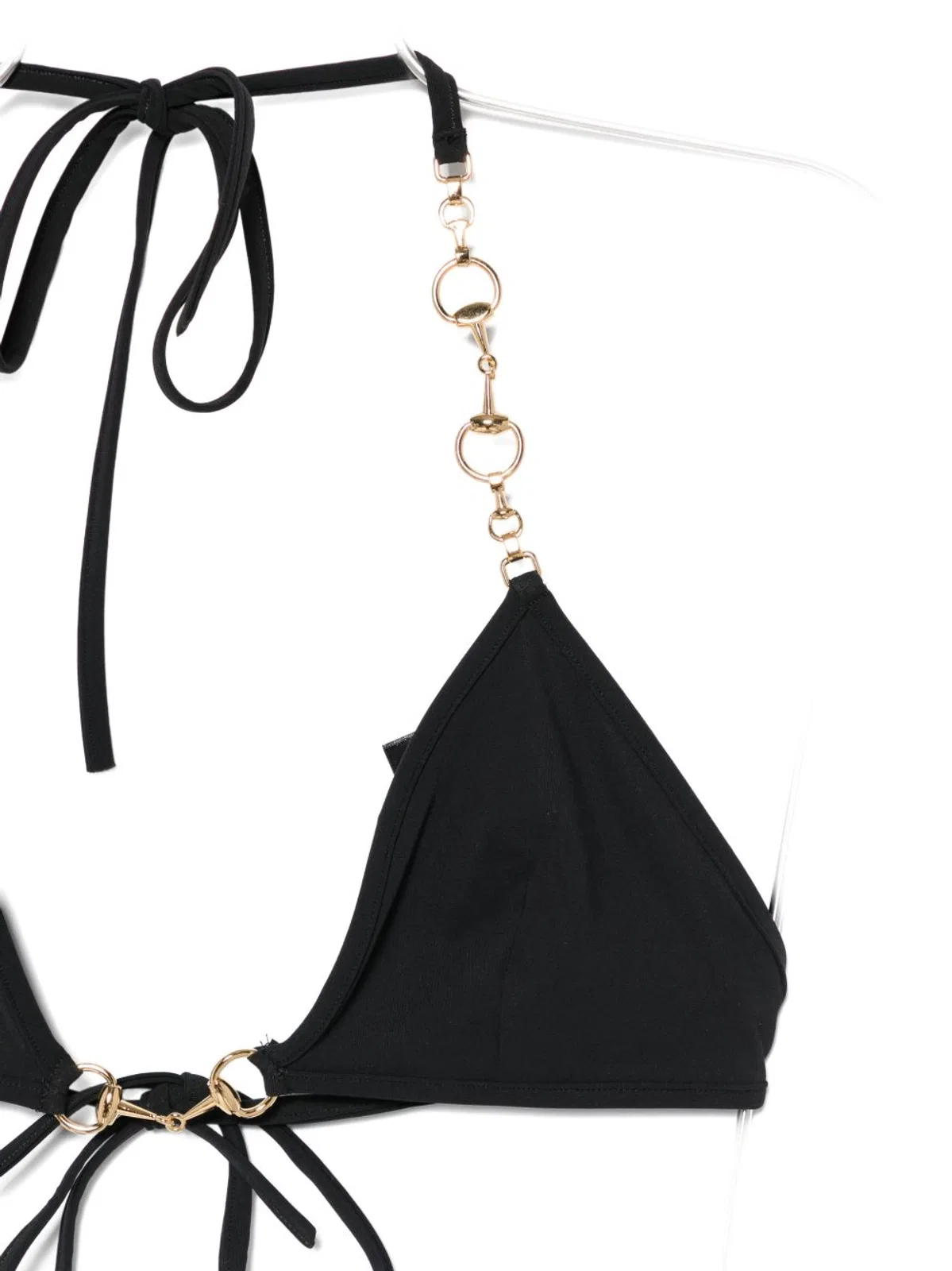 Gucci Horsebit Chain-Strap Bikini