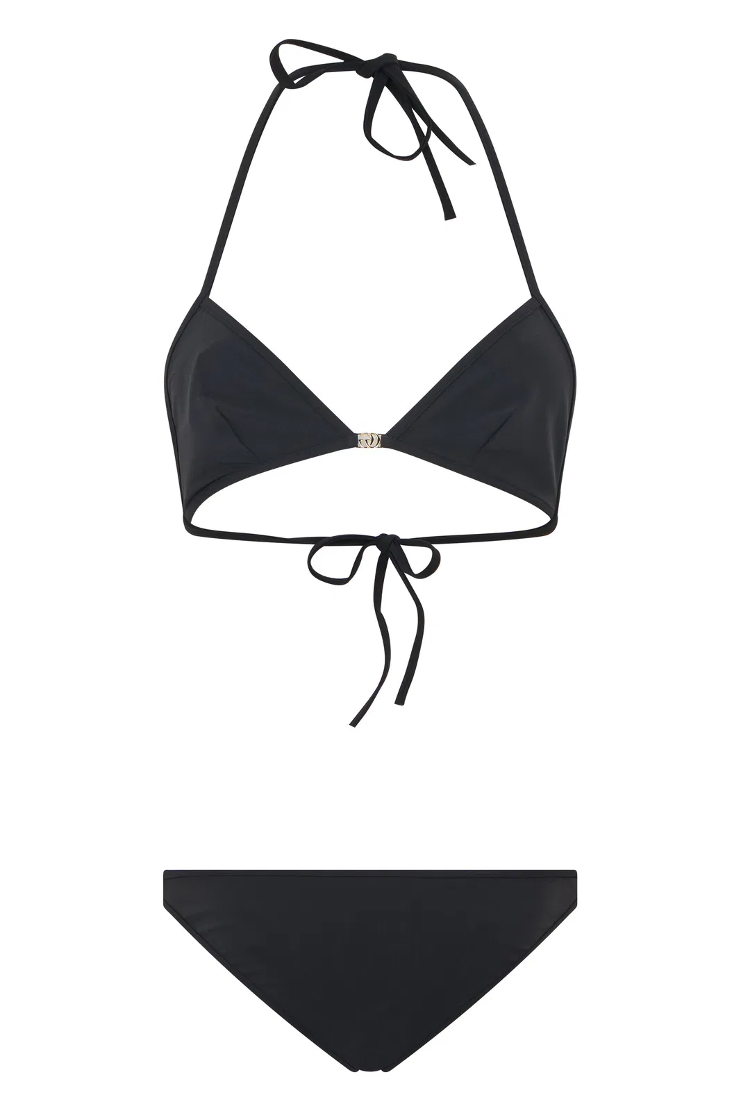 Gucci Black Stretch Nylon Bikini