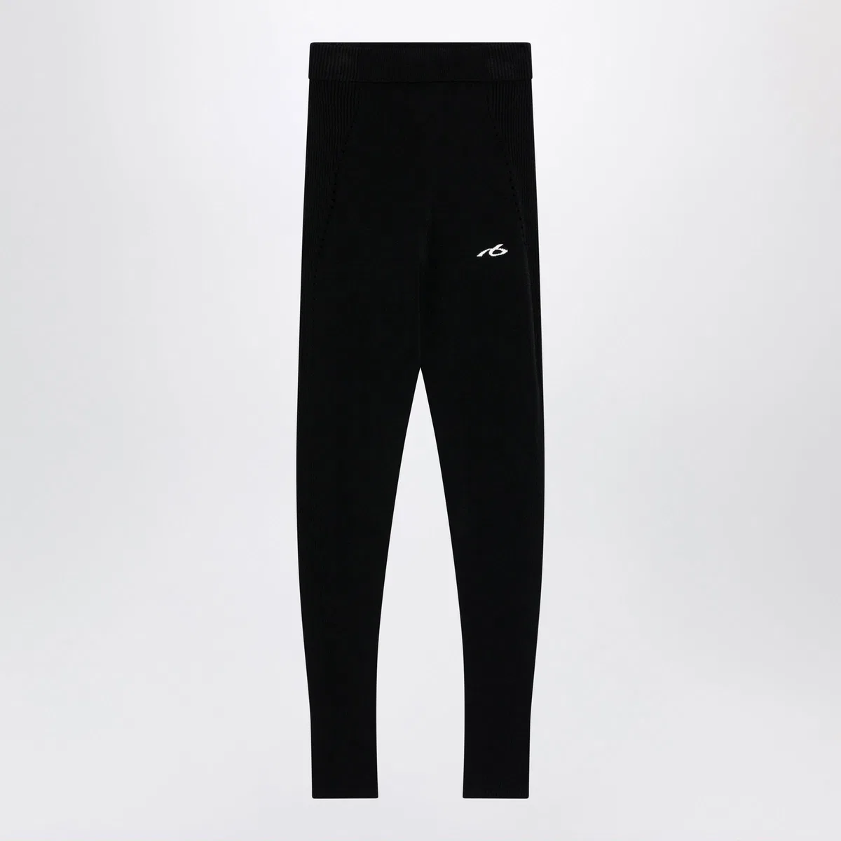 Balenciaga Black Techwear Viscose Leggings