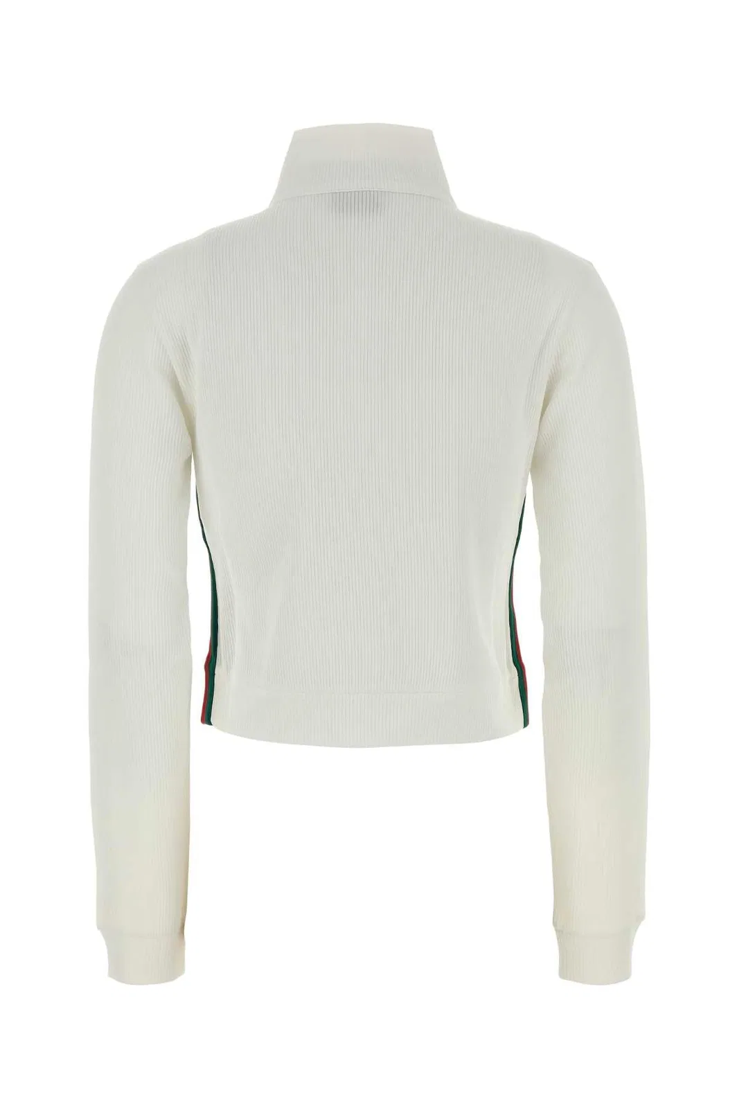 Gucci White Jersey Sweatshirt