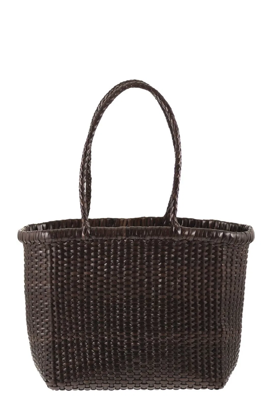 Dragon Weave - Braided Leather Bag S