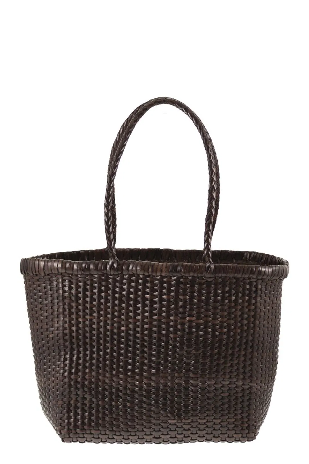 Dragon Weave - Braided Leather Bag S