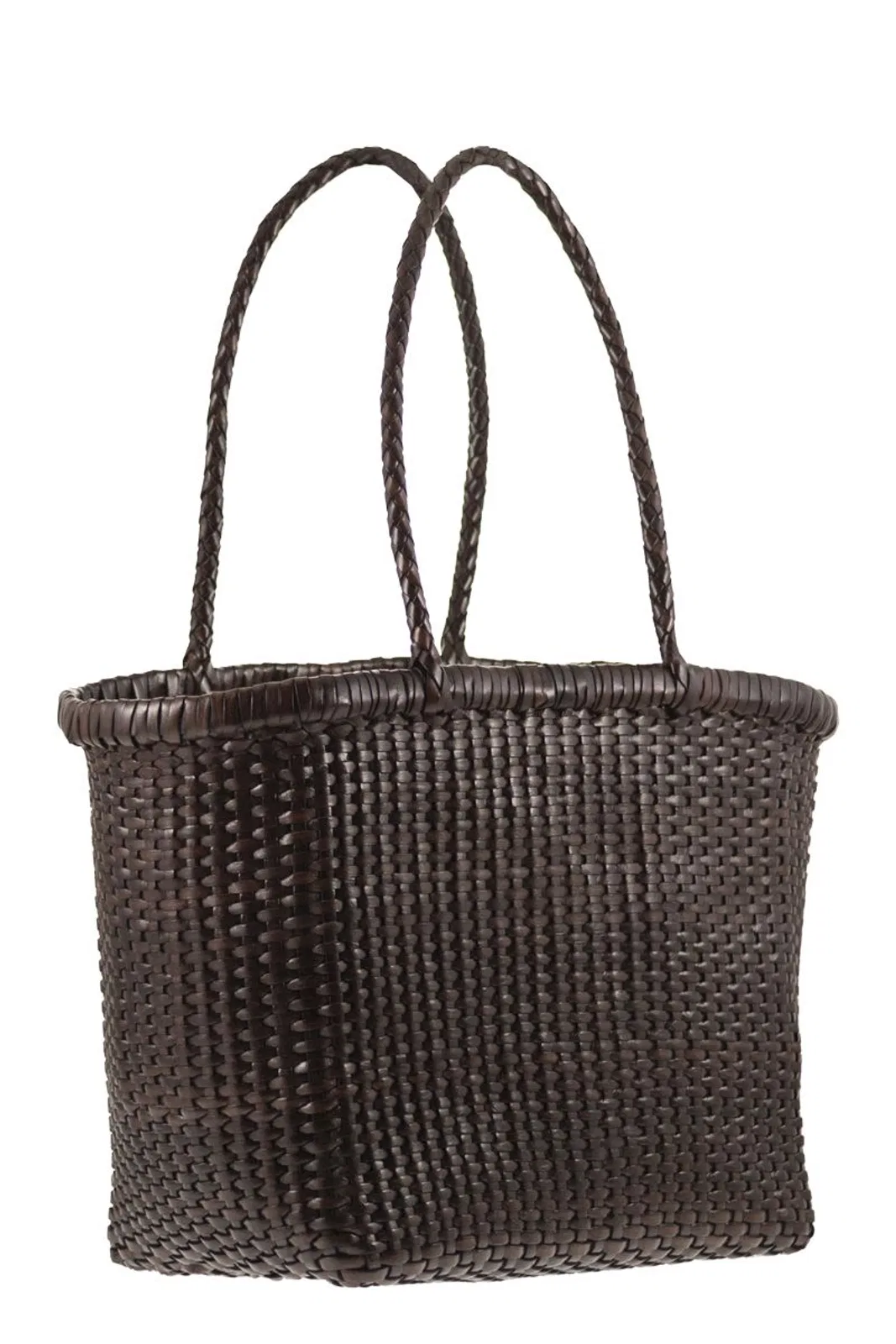 Dragon Weave - Braided Leather Bag S