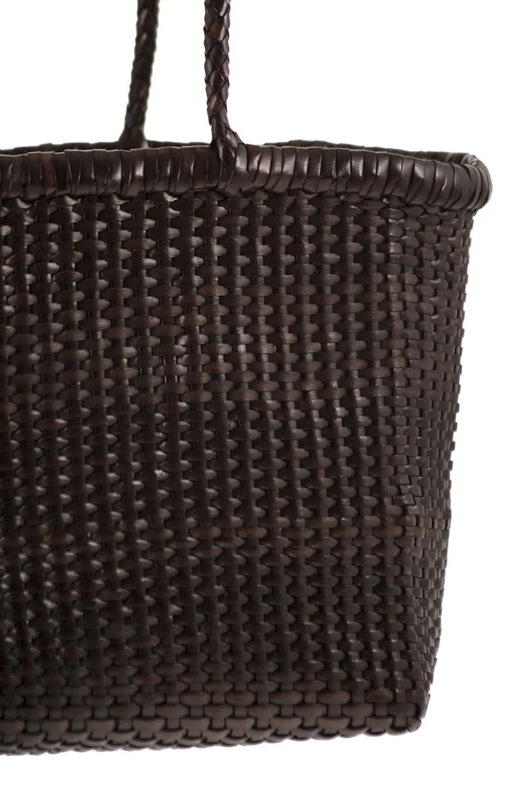 Dragon Weave - Braided Leather Bag S