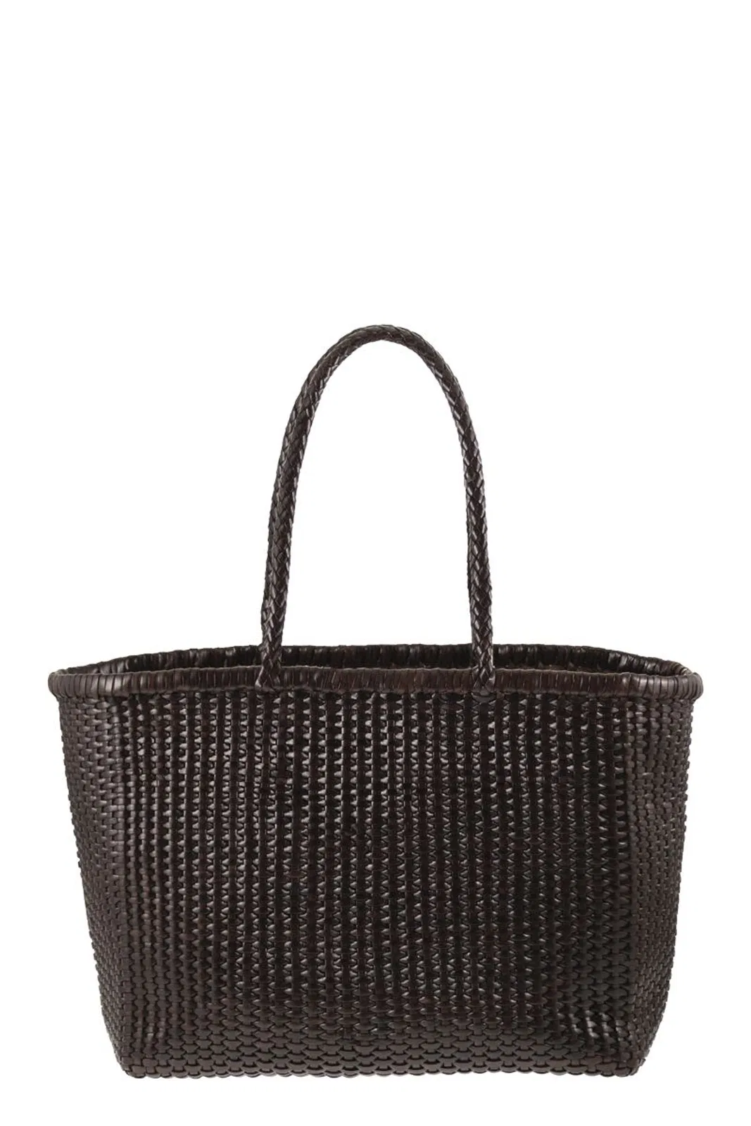 Dragon Weave - Braided Leather Bag L