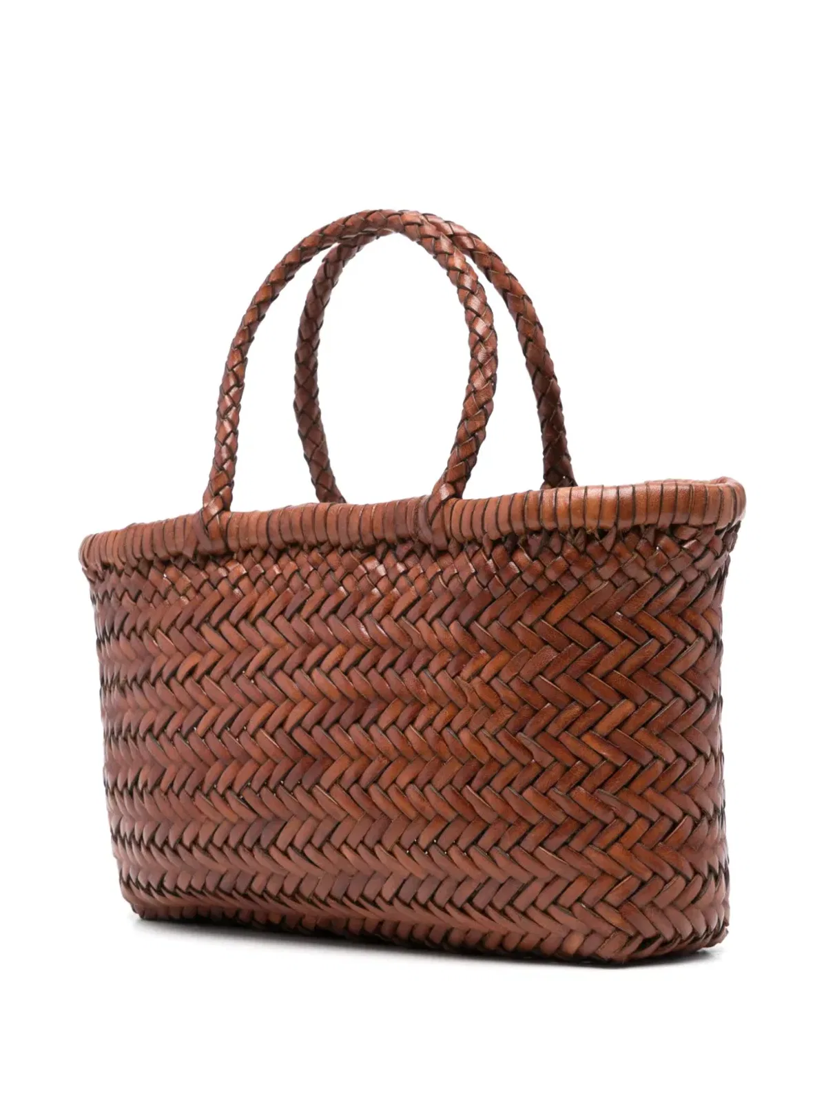 Dragon Gora - Woven Leather Handbag