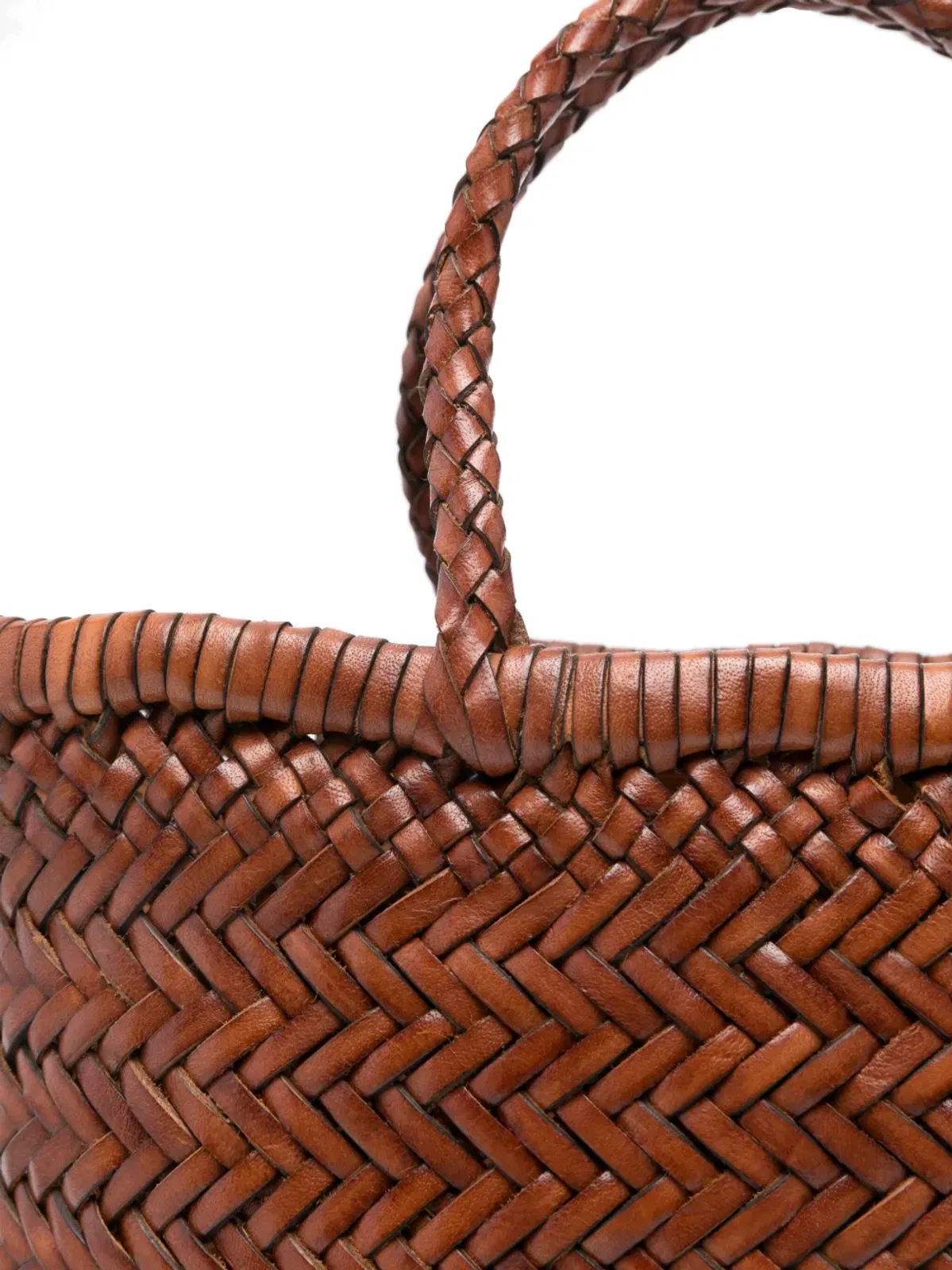 Dragon Gora - Woven Leather Handbag