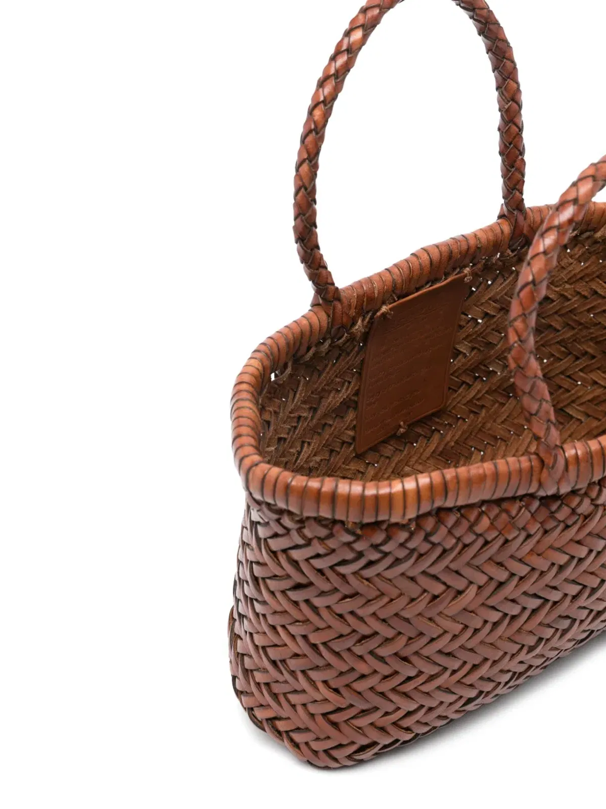 Dragon Gora - Woven Leather Handbag