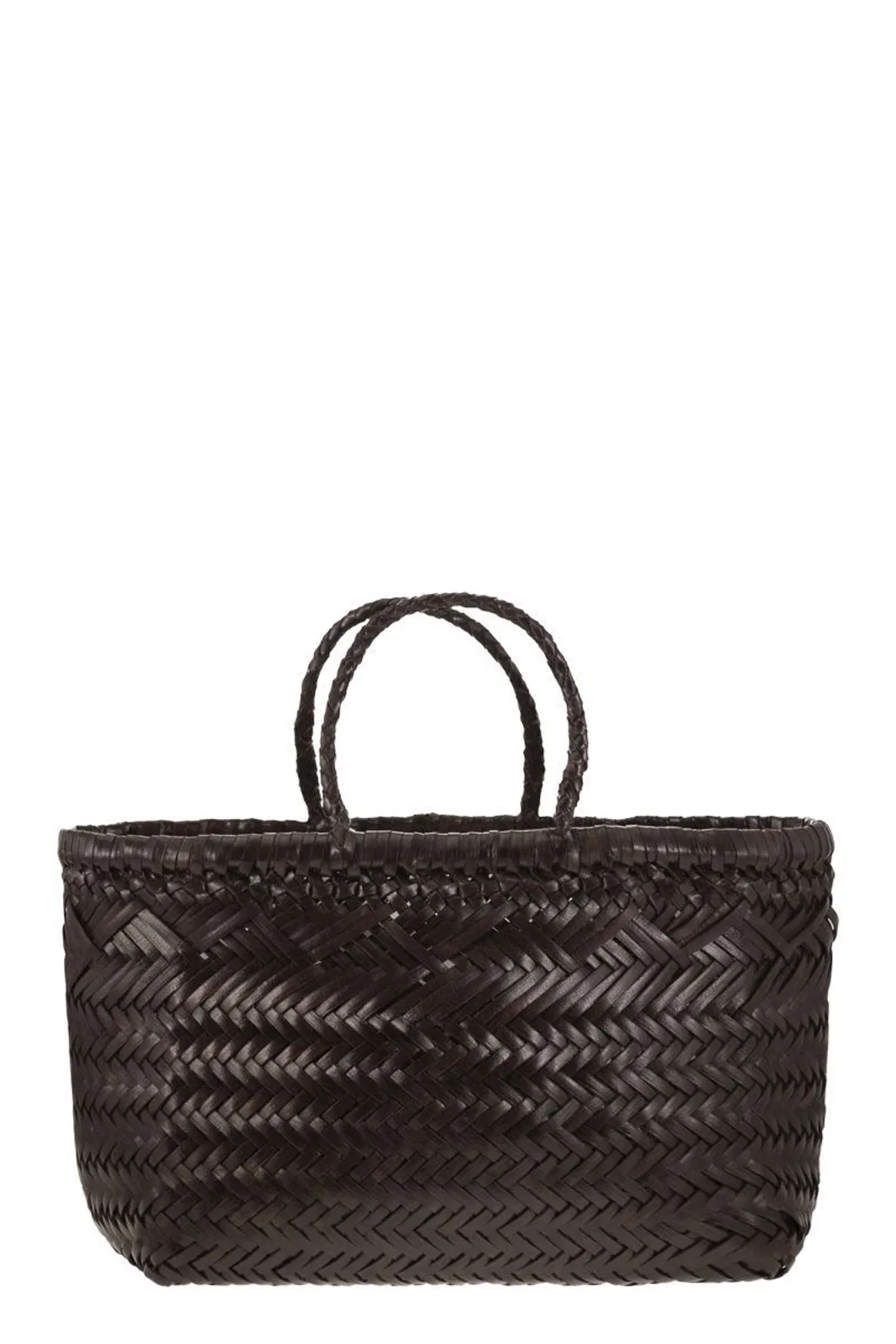 Dragon Triple Jump Small - Woven Leather Bag
