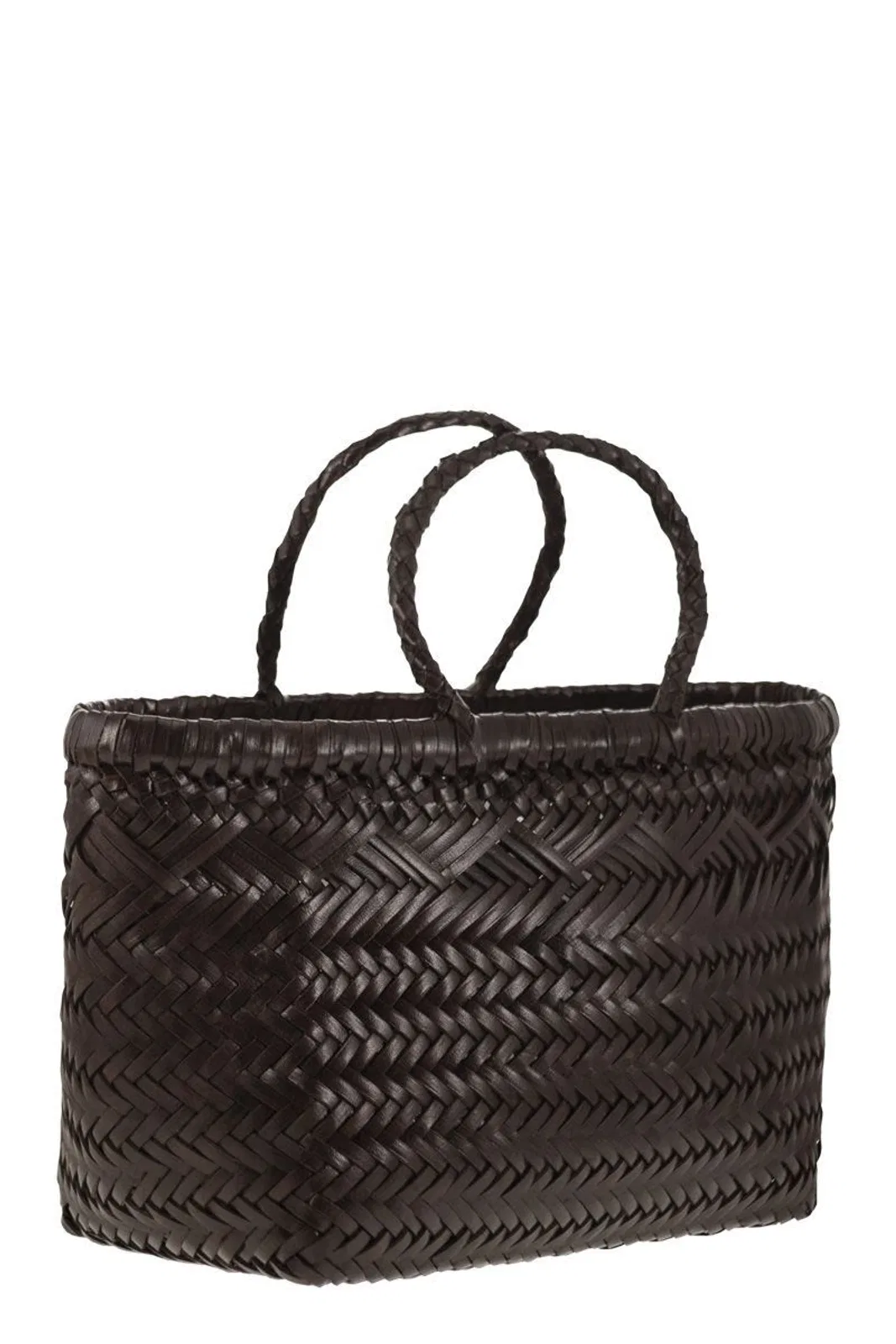 Dragon Triple Jump Small - Woven Leather Bag