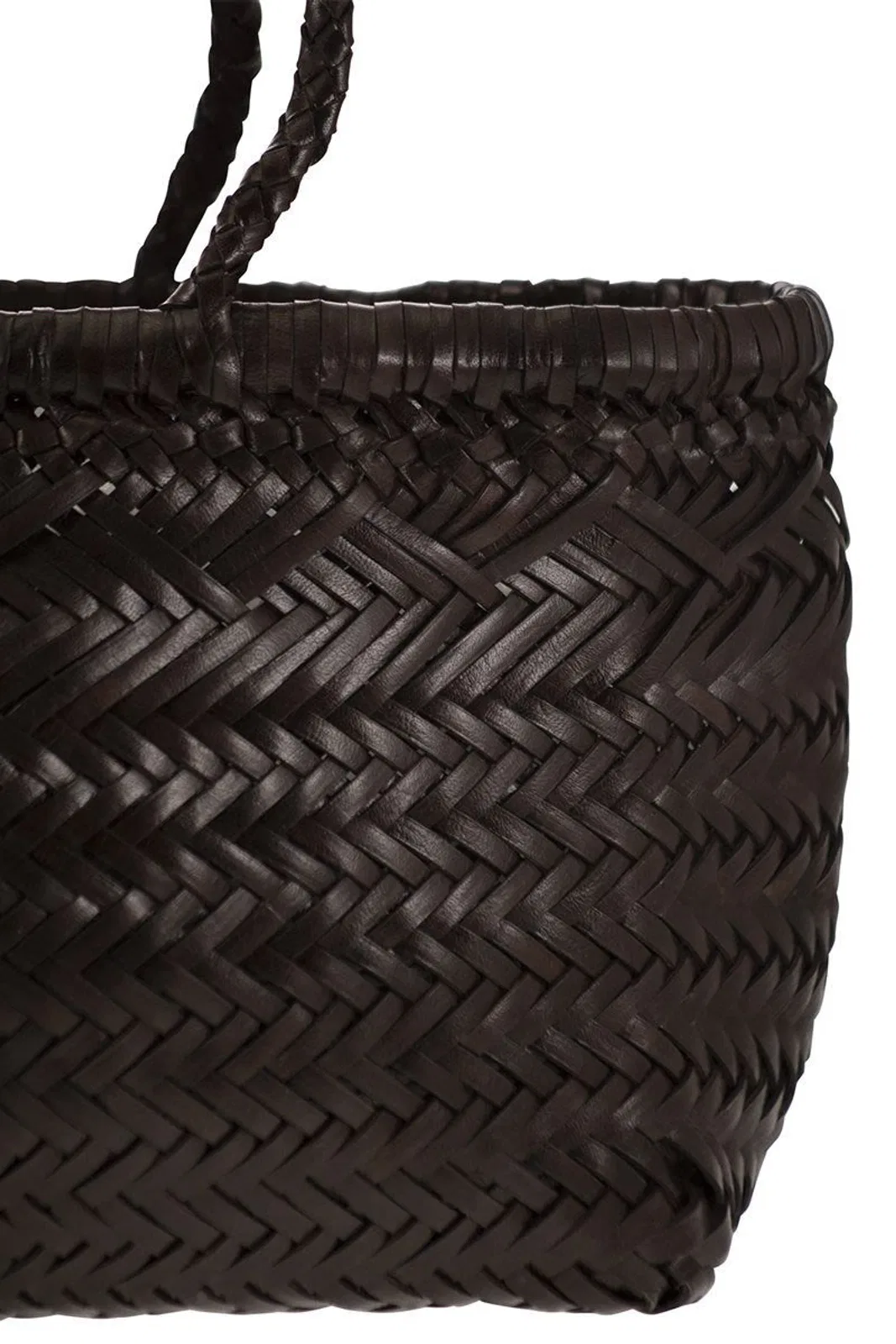 Dragon Triple Jump Small - Woven Leather Bag