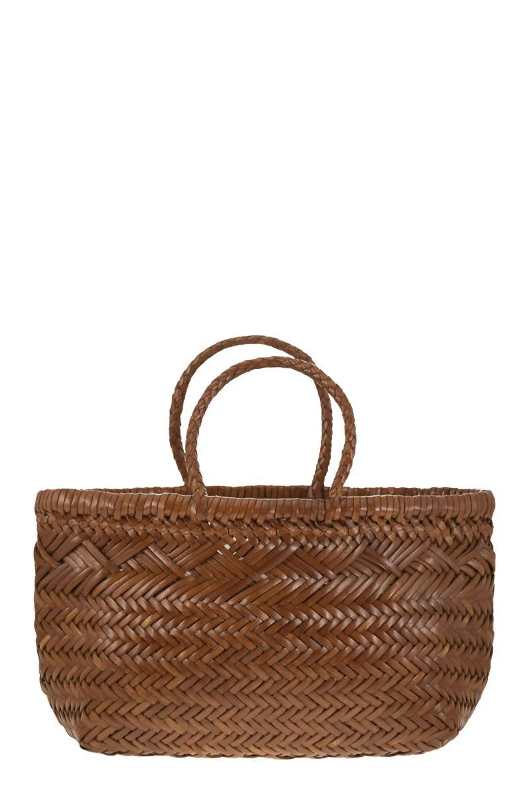 Dragon Triple Jump Small - Woven Leather Bag
