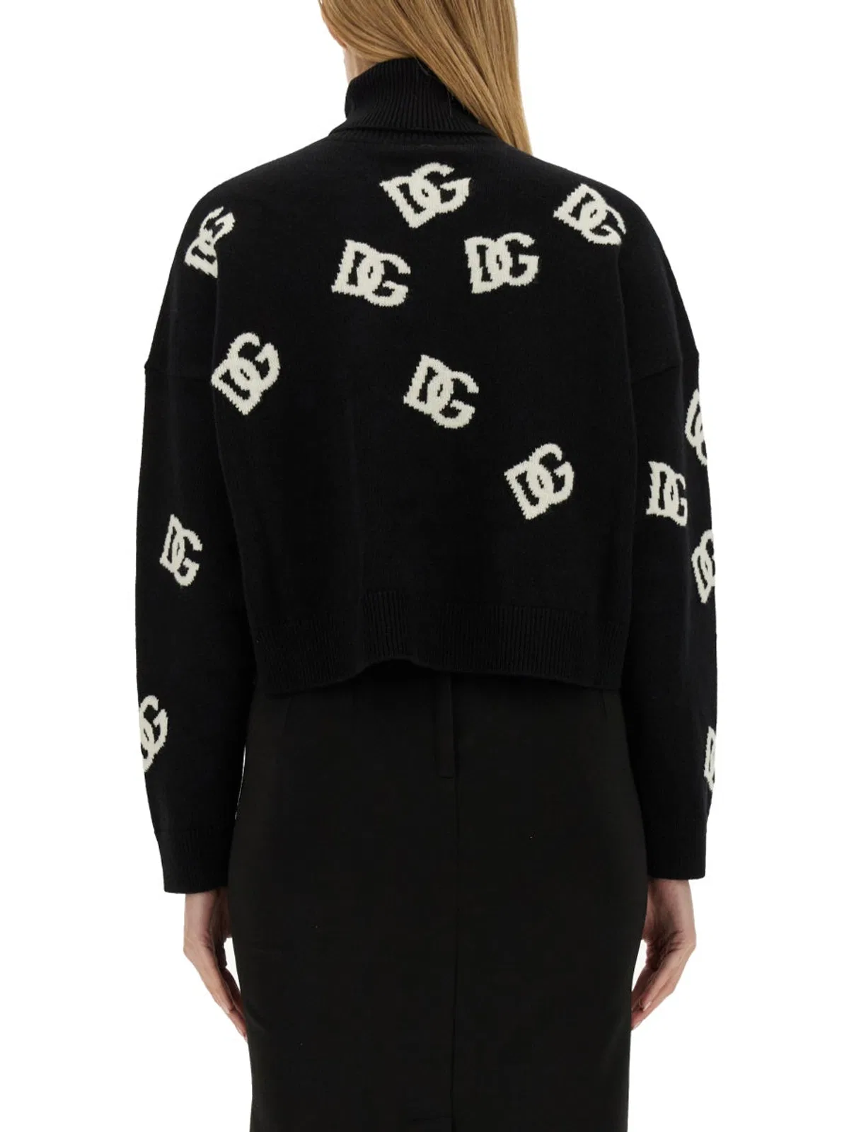 Dolce Gabbana Dolce & Gabbana Jersey With Logo Inlay