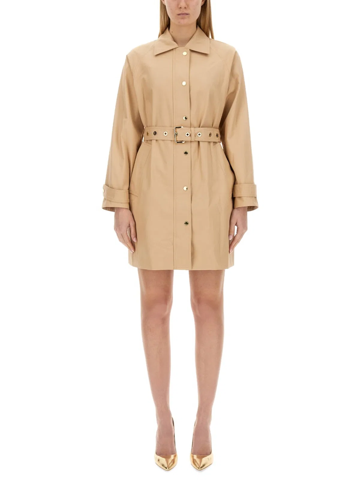 Michael Michael Kors Michael By Michael Kors Cotton Trench Co