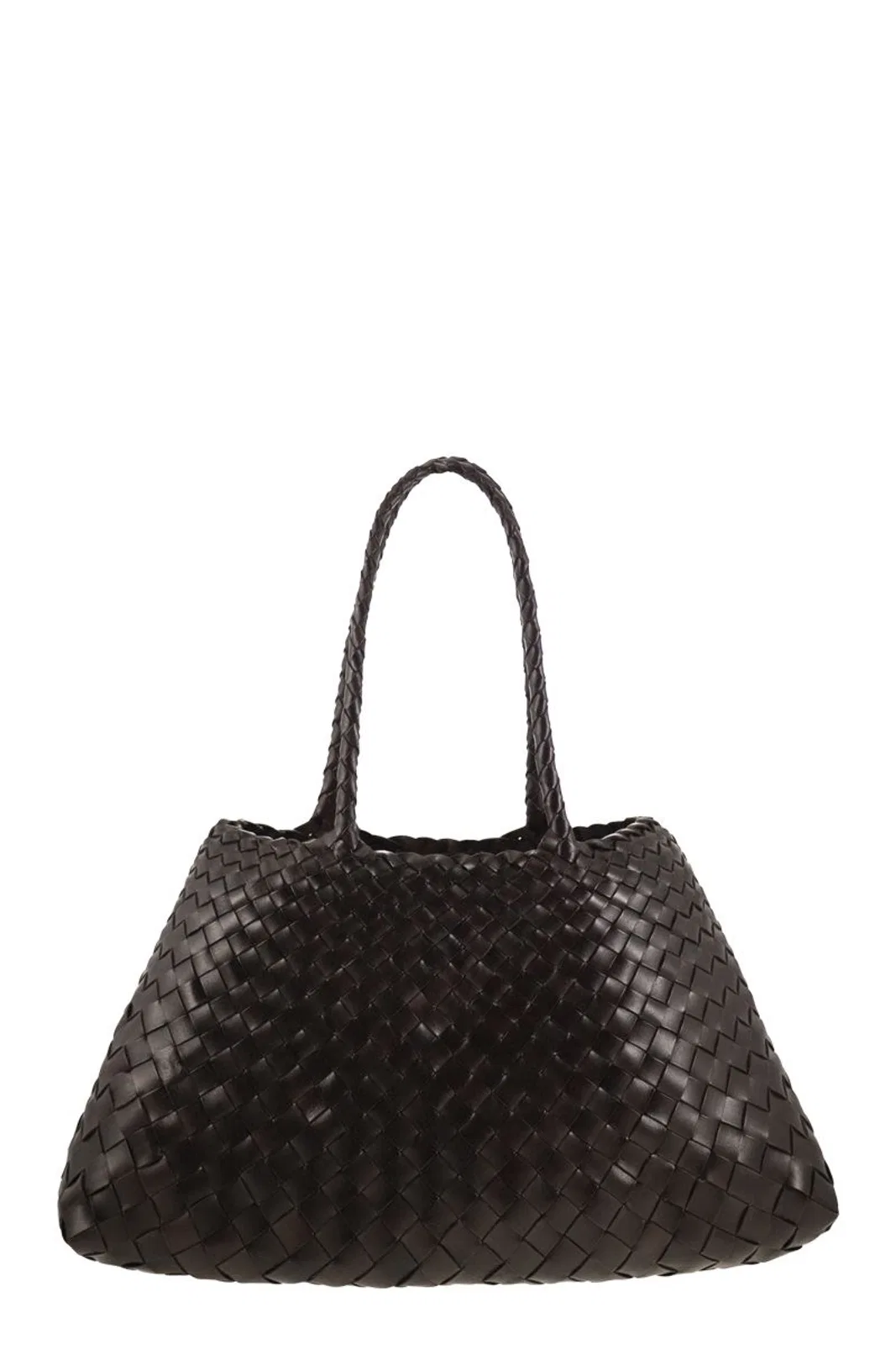 Dragon Santa Croce Big - Woven Leather Bag