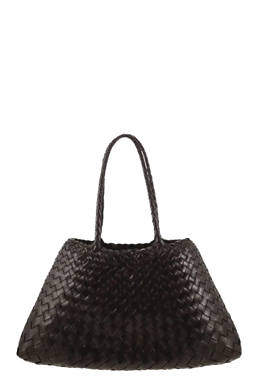 Dragon Santa Croce Big - Woven Leather Bag