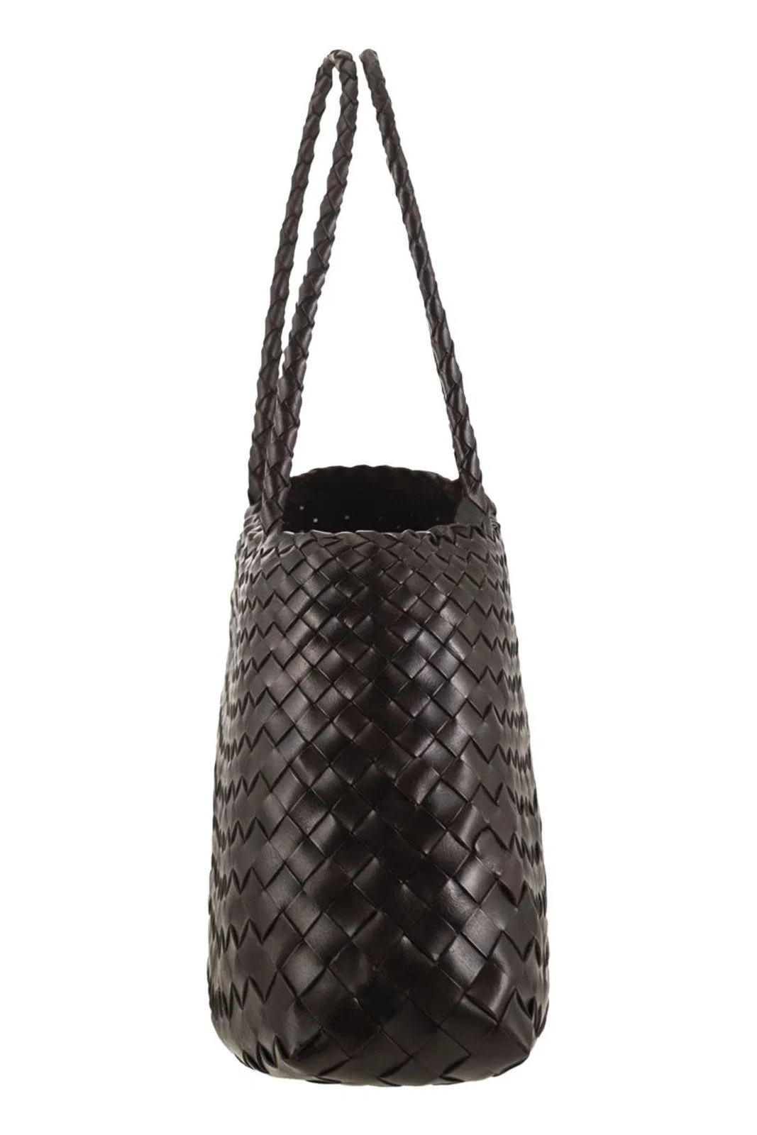 Dragon Santa Croce Big - Woven Leather Bag