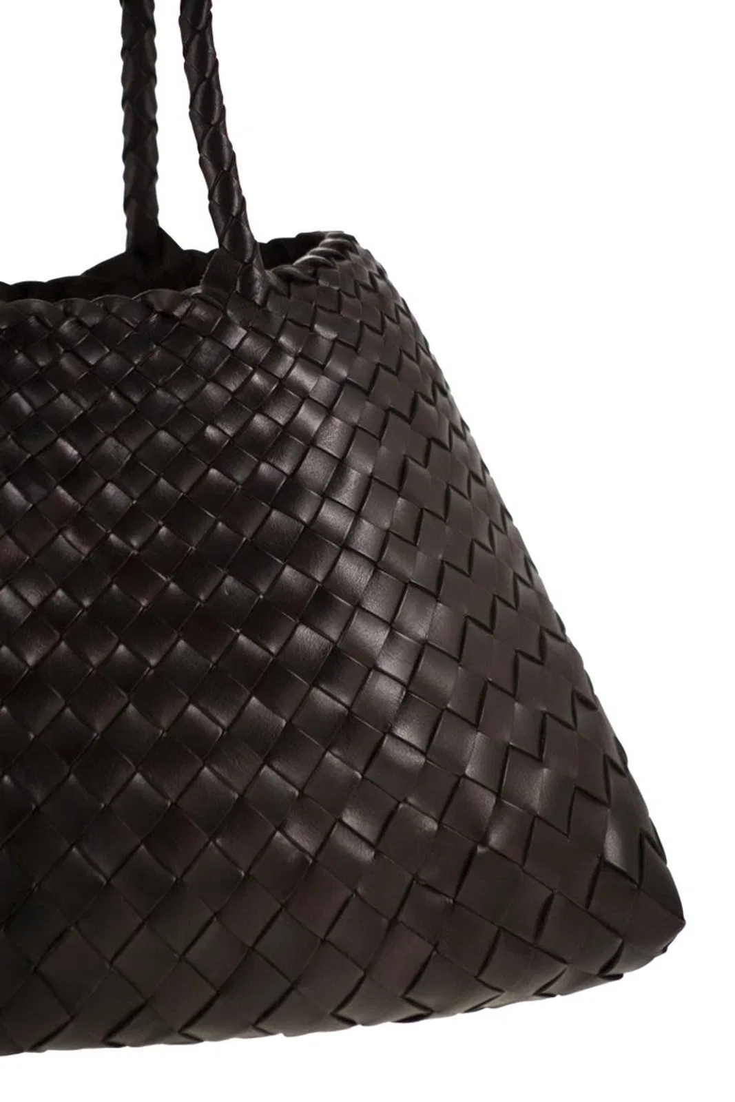Dragon Santa Croce Big - Woven Leather Bag